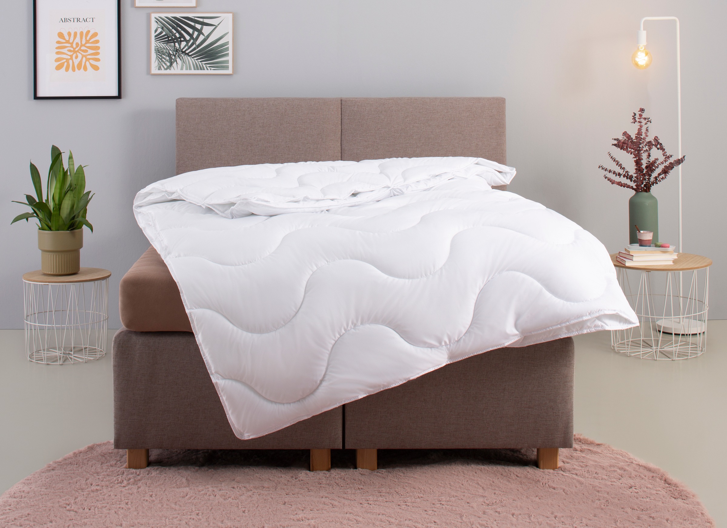 my home Microfaserbettdecke "Mailo Bettdecke 135x200 cm, 155x220 cm" 4-Jahr günstig online kaufen