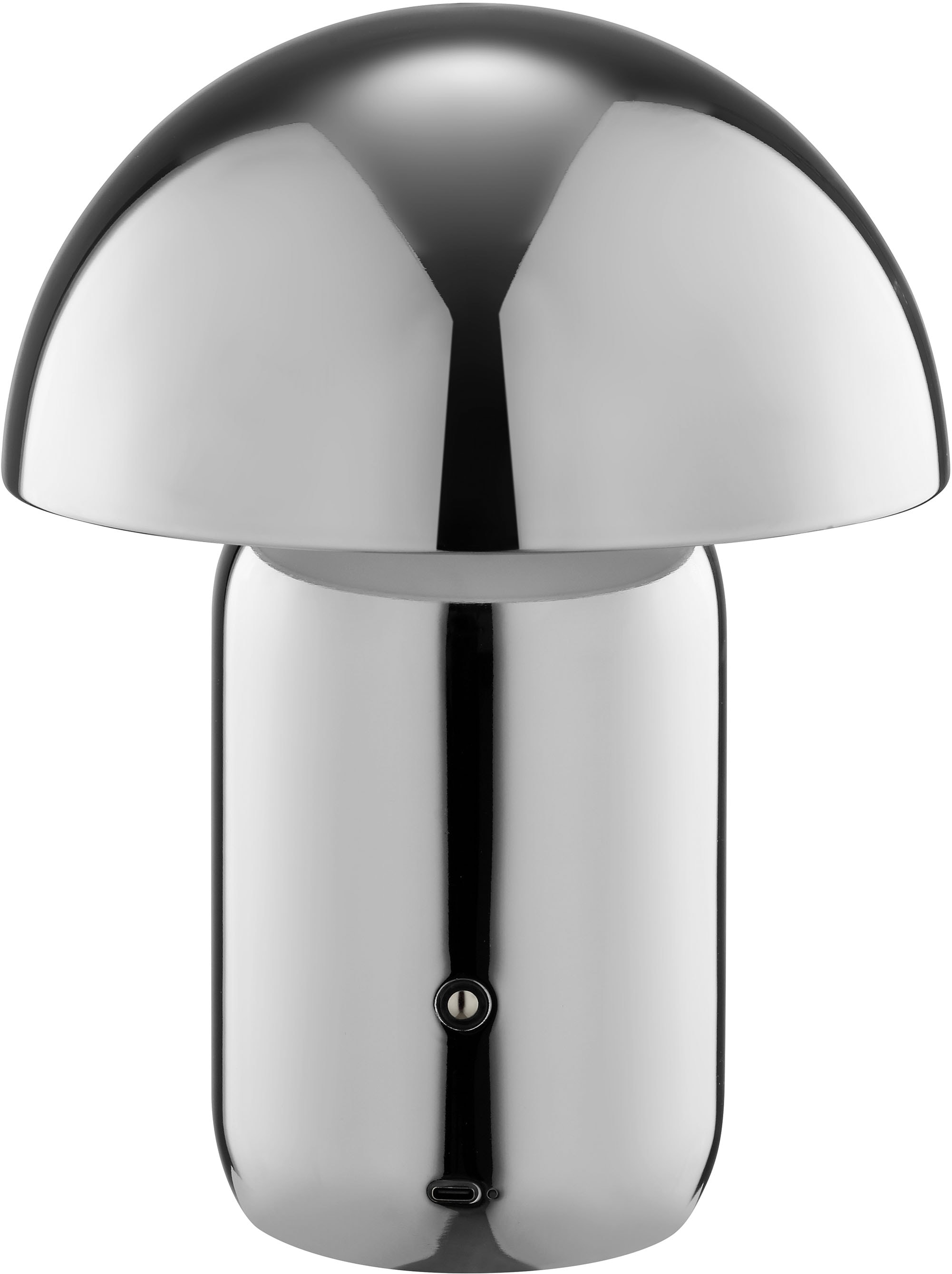 LeGer Home by Lena Gercke LED Tischleuchte »Galilea«, 1 flammig, Leuchtmittel LED-Modul | LED fest integriert, dimmbar, Ø 20 cm, Metall, Akku Tischlampe, Schalter mit Touchfunktion