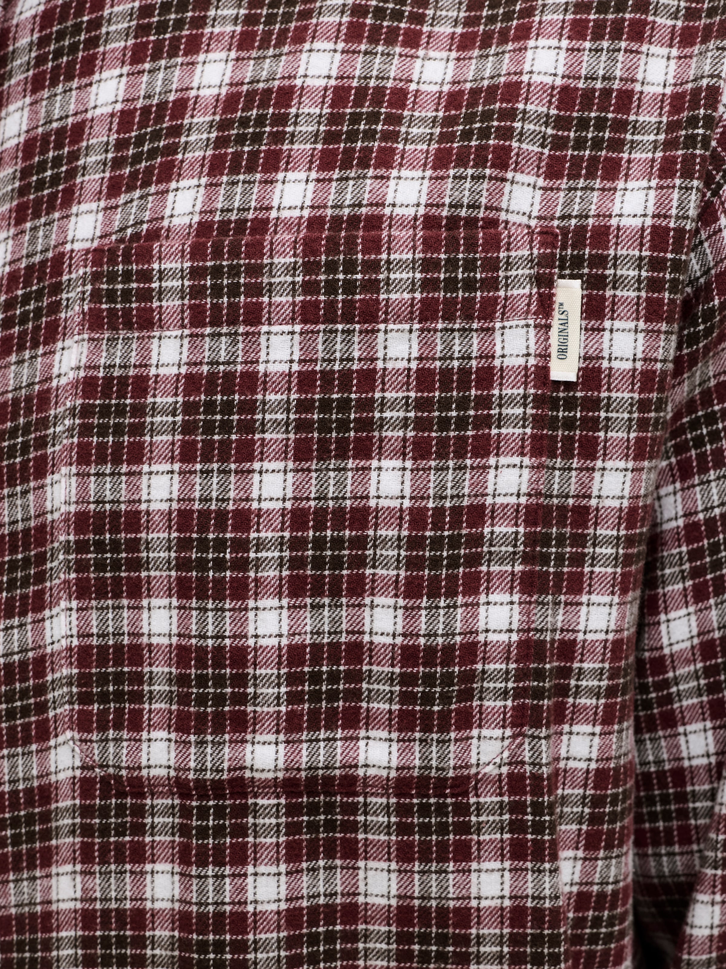 Jack & Jones Langarmhemd »JORFREDERIKSBERG FLANNEL SHIRT L/S« Baumwolle, regular fit
