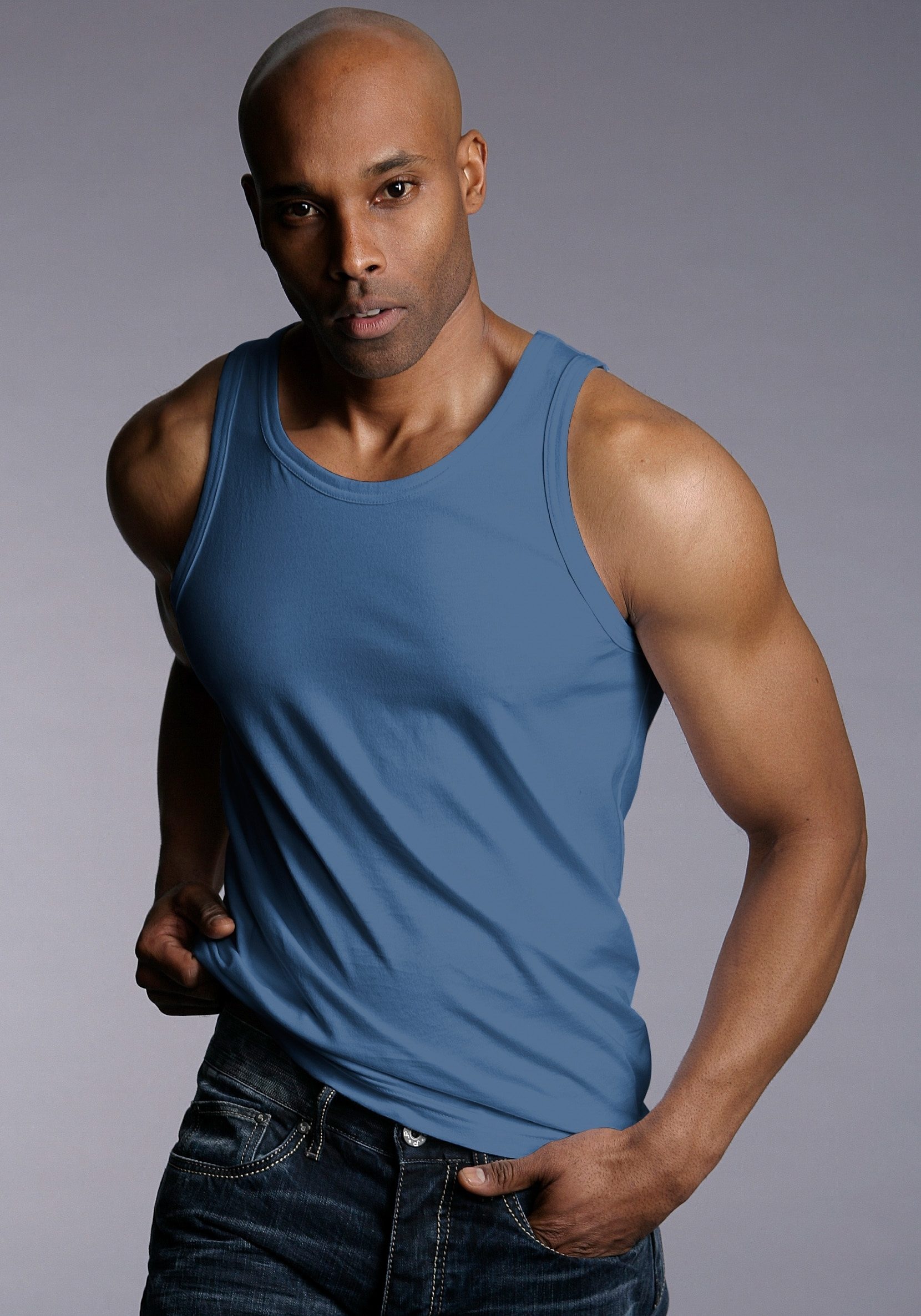 H.I.S Tanktop ", Unterziehshirt, Unterhemd für Herren" 3er-Pack, unifarben, günstig online kaufen