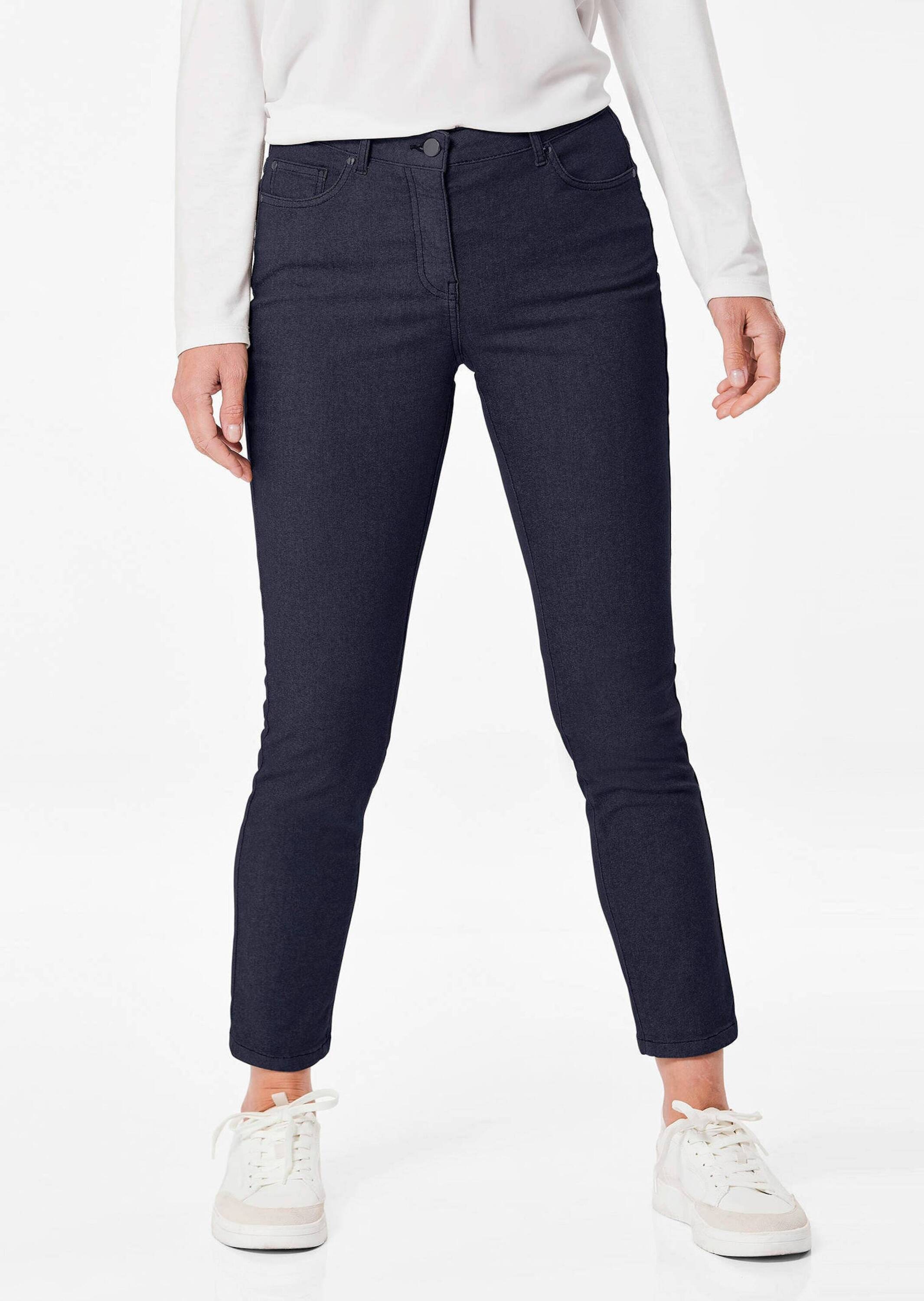 GOLDNER 7/8-Hose "Kurzgröße Schmale Stretchhose BELLA" günstig online kaufen