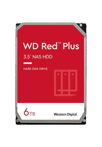 Western Digital HDD-NAS-Festplatte »WD Red Plus 6TB« 3...