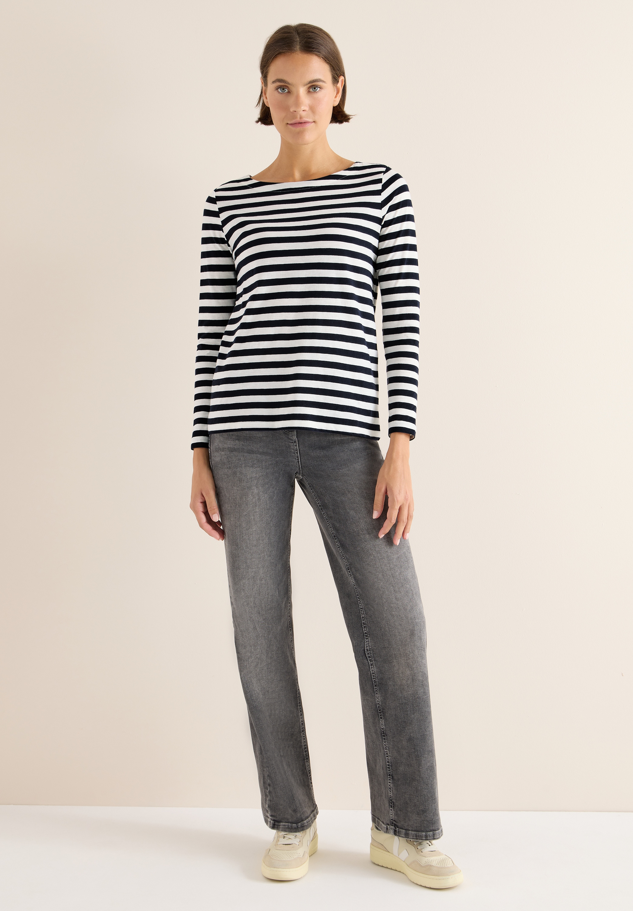 Cecil Langarmshirt, aus reiner Baumwolle
