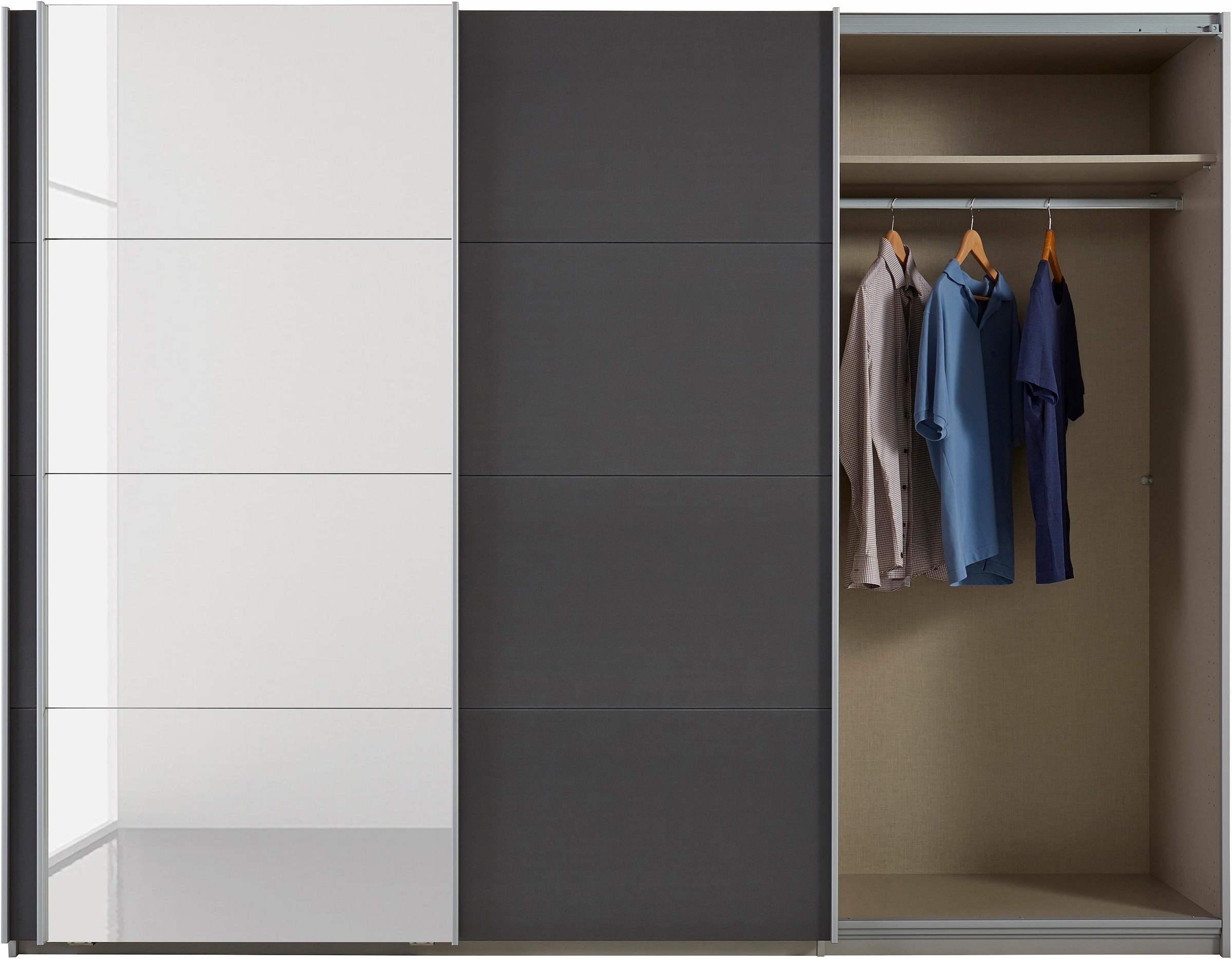 rauch Schwebetürenschrank »Dobene«, inkl. Schubkasteneinsatz und Einlegeböden