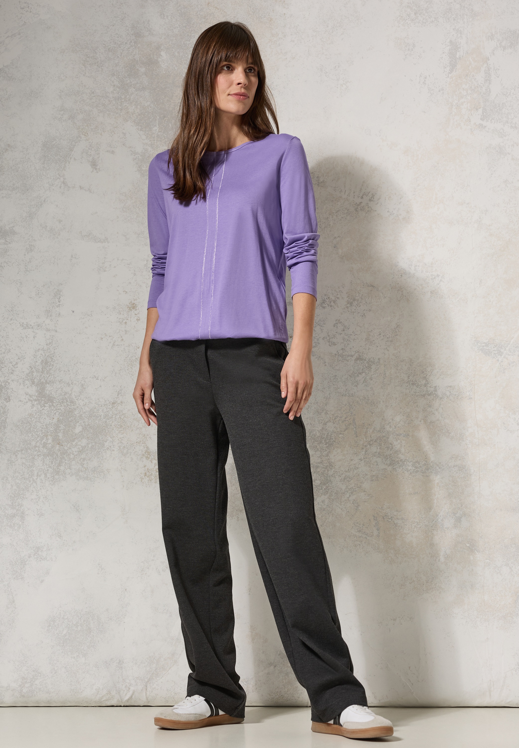 Cecil Langarmshirt, Rundhalsausschnitt