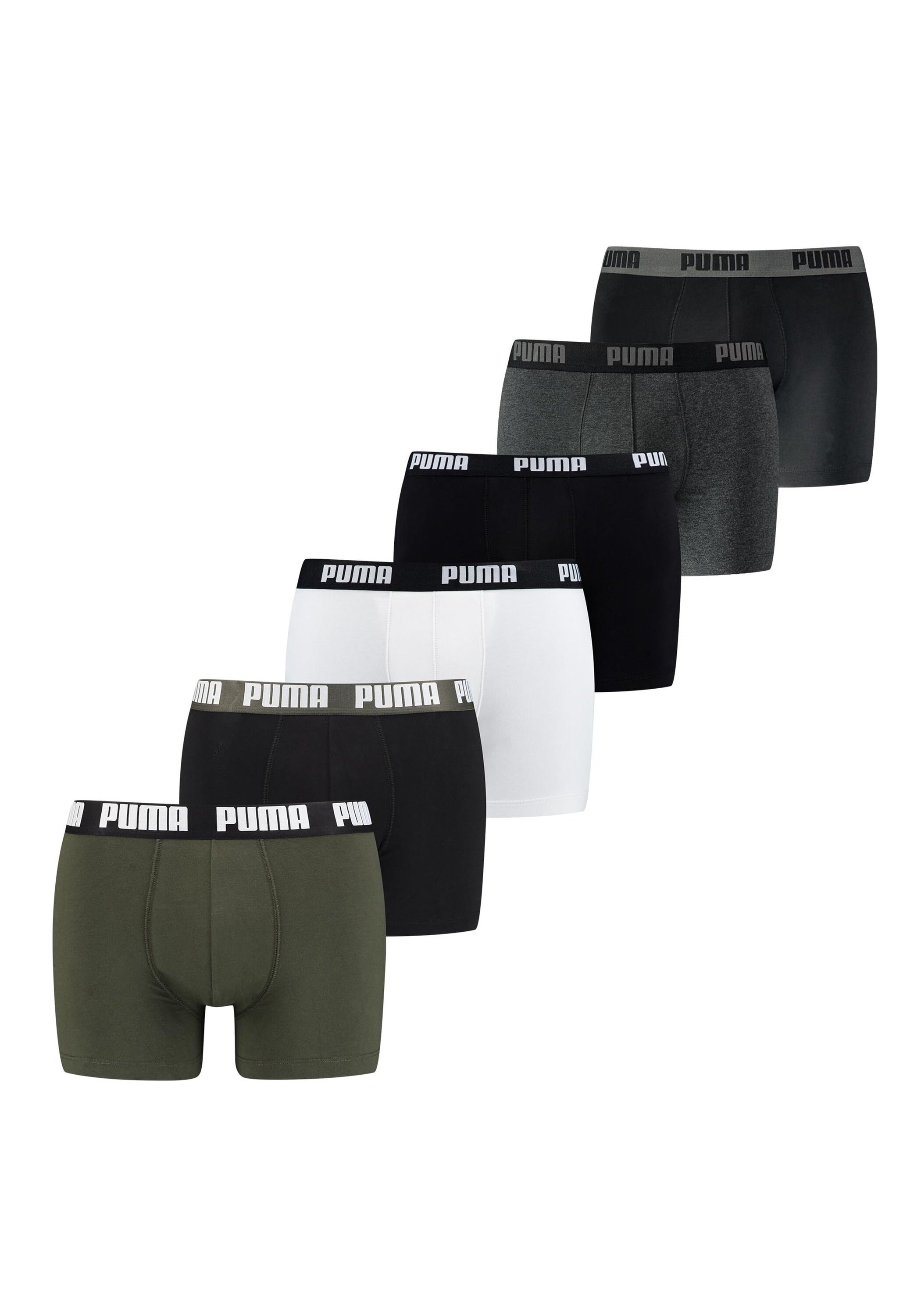 PUMA Boxershorts "Boxershort Basic Boxer 6er Pack" günstig online kaufen