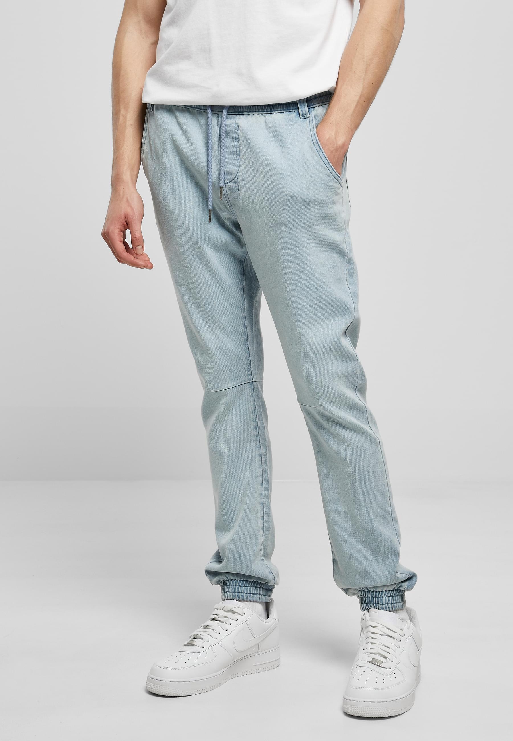 URBAN CLASSICS Bequeme Jeans »Urban Classics Herren Knitted Denim Jogpants«, (1 tlg.)
