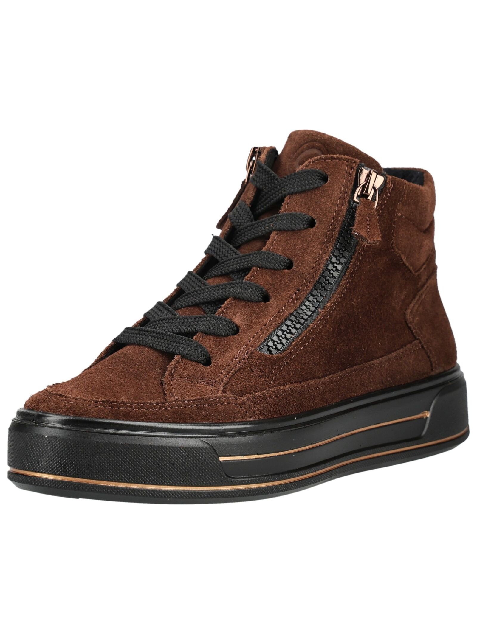 Ara Schnürstiefelette "Ara Stiefelette Veloursleder"