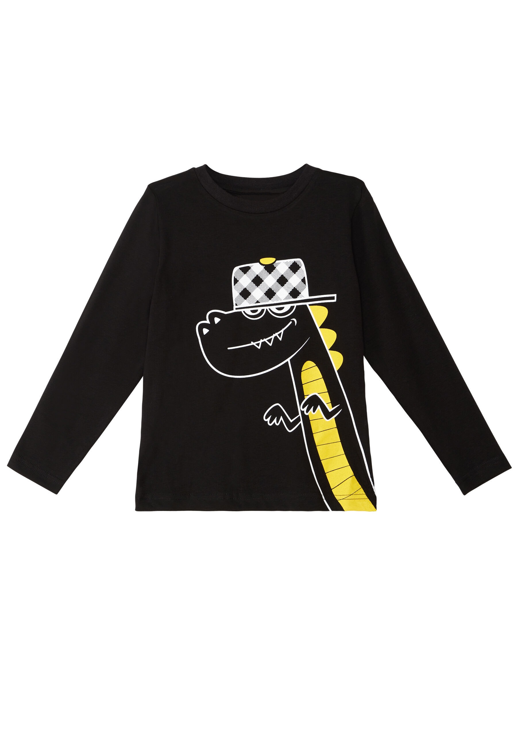 Denokids Hausanzug »Plaid Dino«, (2 tlg.), mit Dinosaurieraufdruck