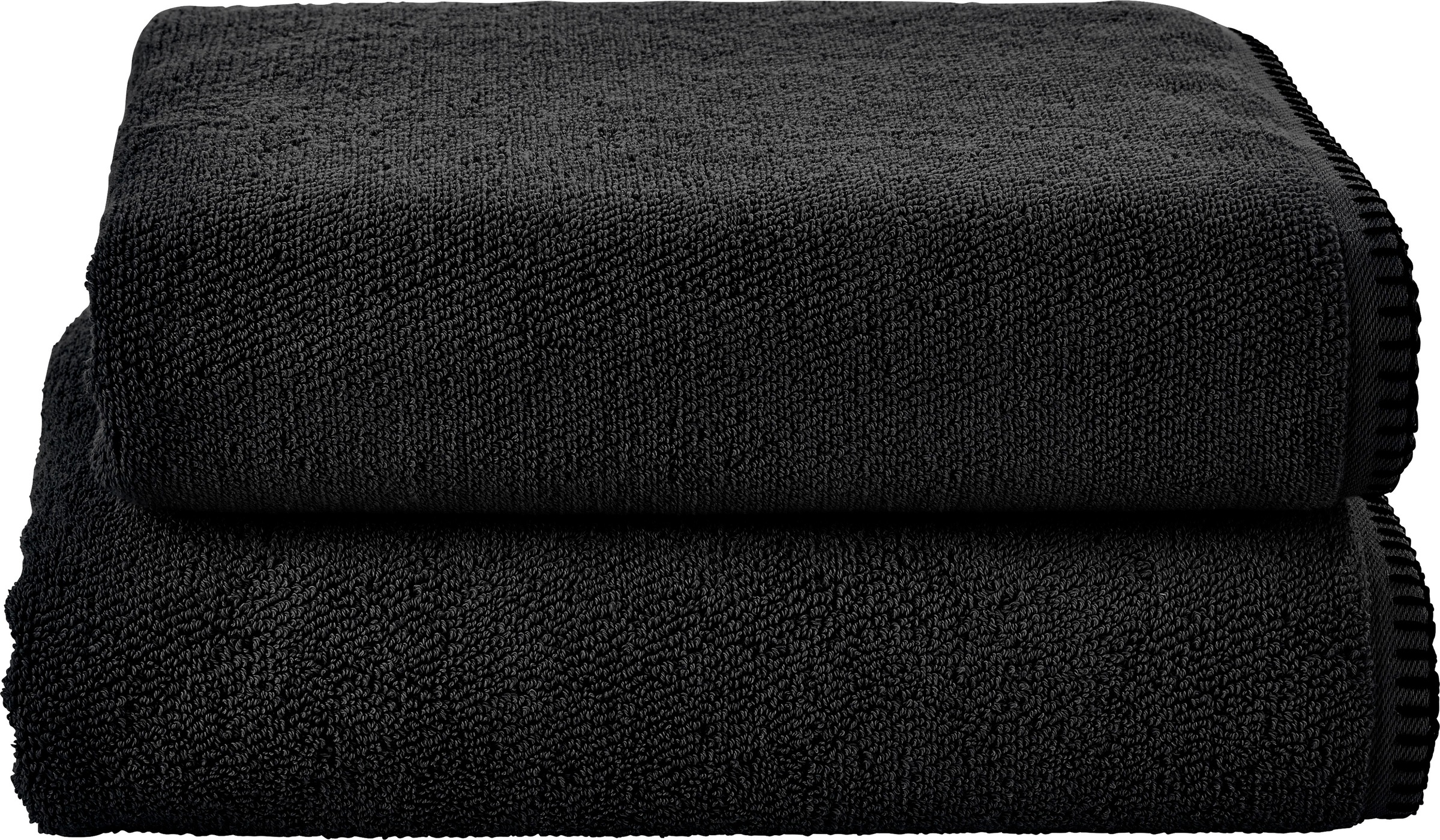done.® Duschtuch »Deluxe Prime«, (1 St., Duschtuch 70 x 140 cm), Uni-Farben, Hotelqualität aus hochwertigem Zwirnfrottier, mit Ziernaht