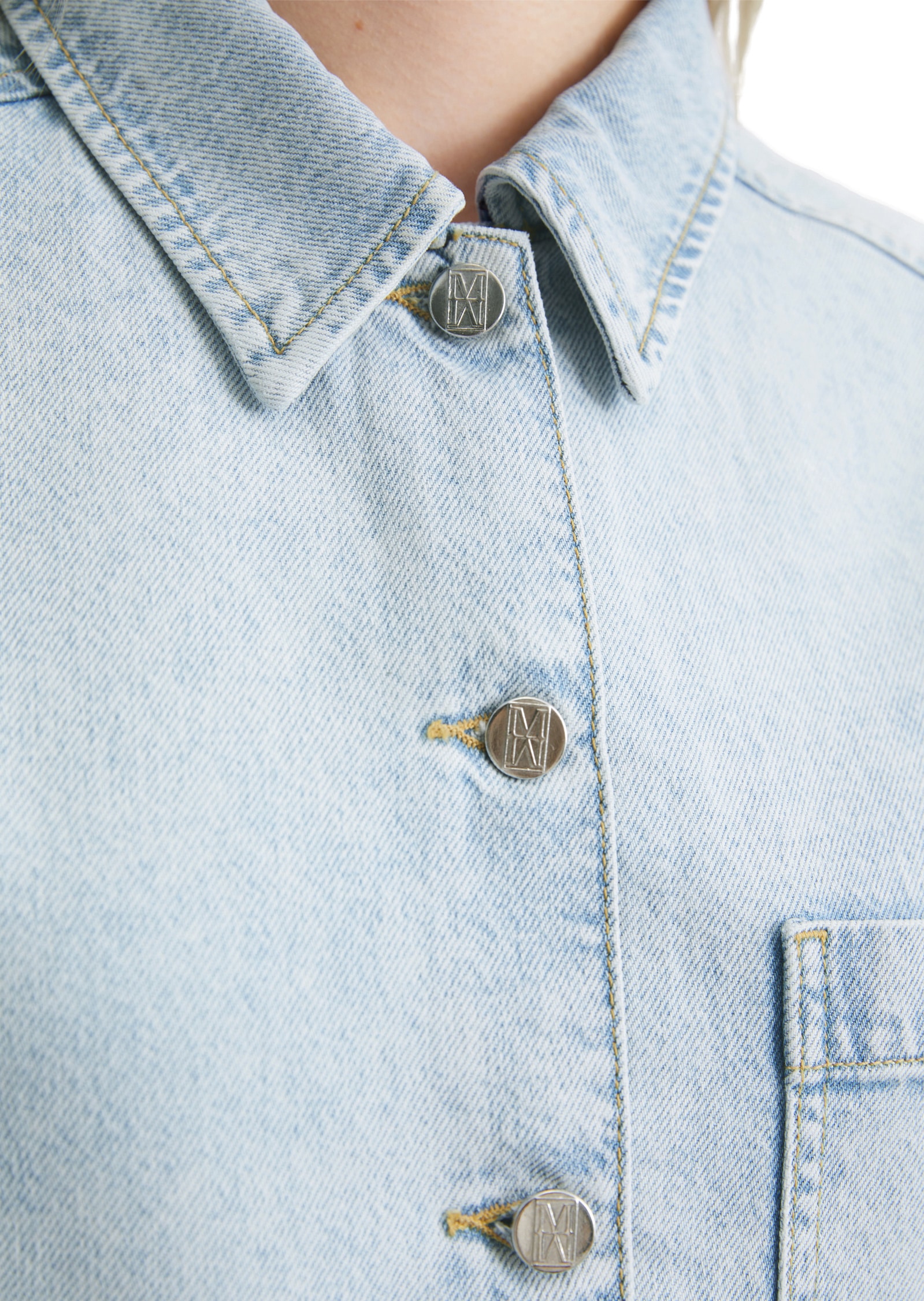Marc O'Polo Jeansbluse »aus Lyocell-Organic-Cotton-Mix«
