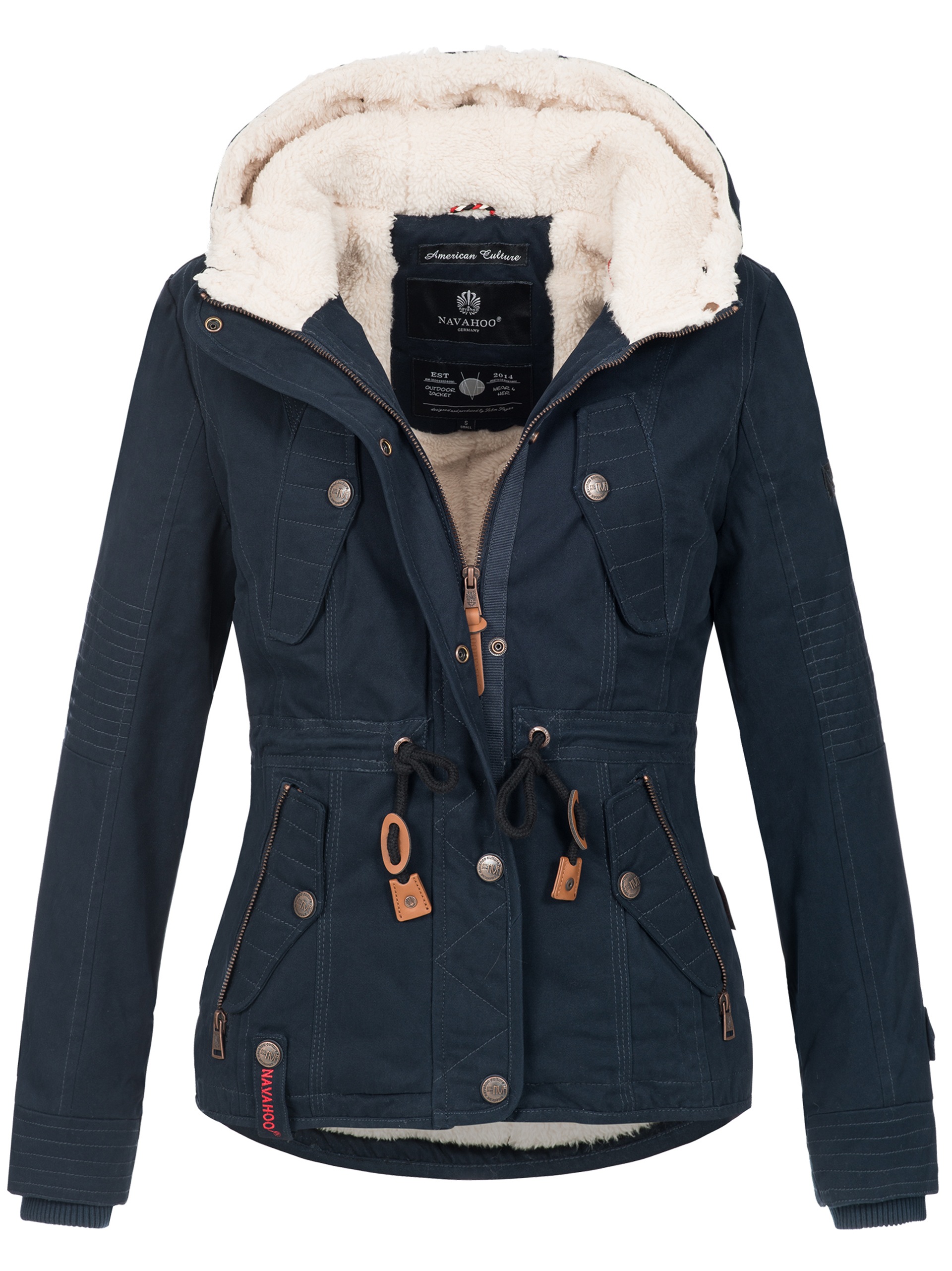 Thumbnail - Navahoo Winterjacke "Pearl" mit warmem Teddyfell