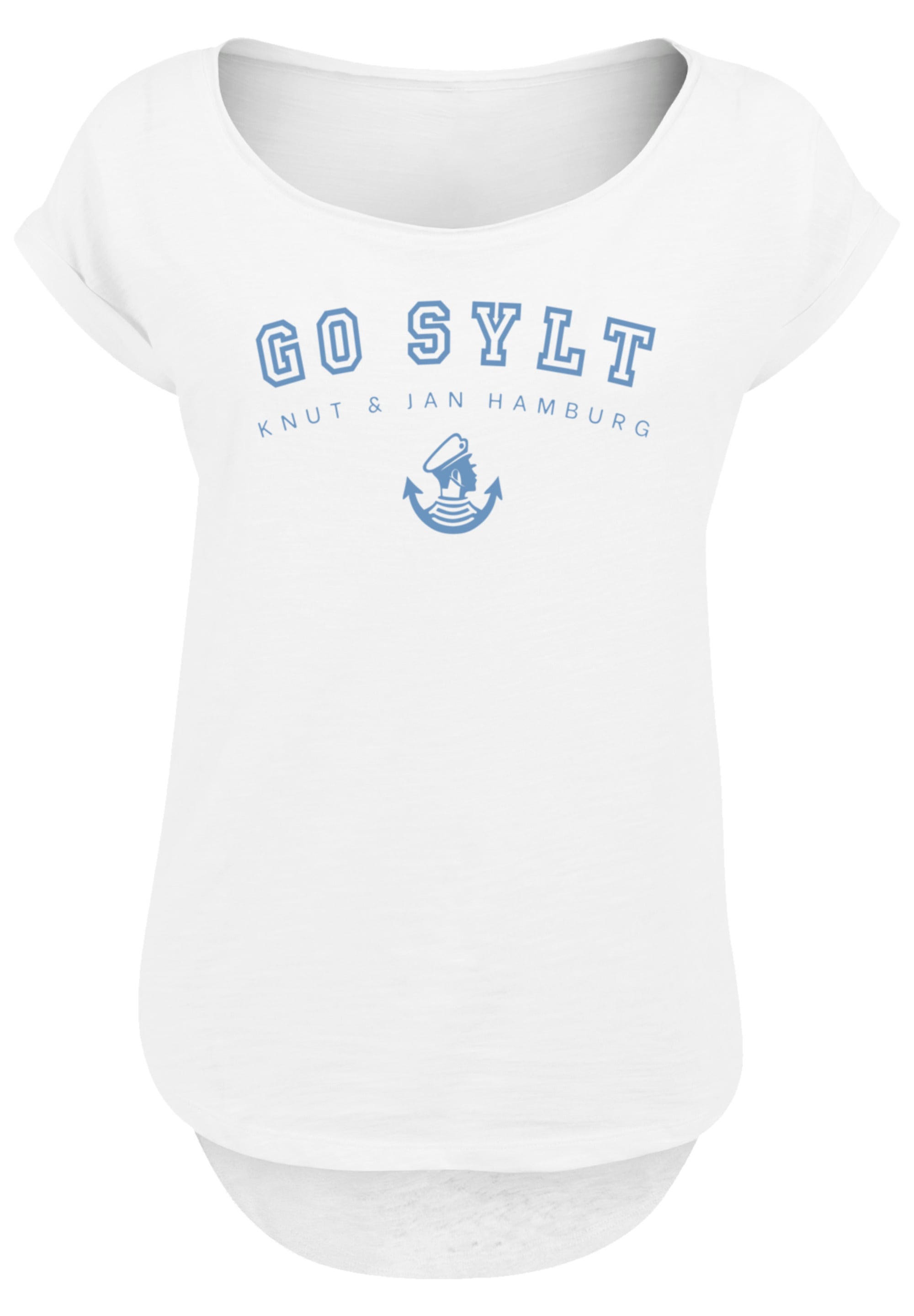 F4NT4STIC T-Shirt "Go Sylt Knut & Jan Hamburg", Print günstig online kaufen