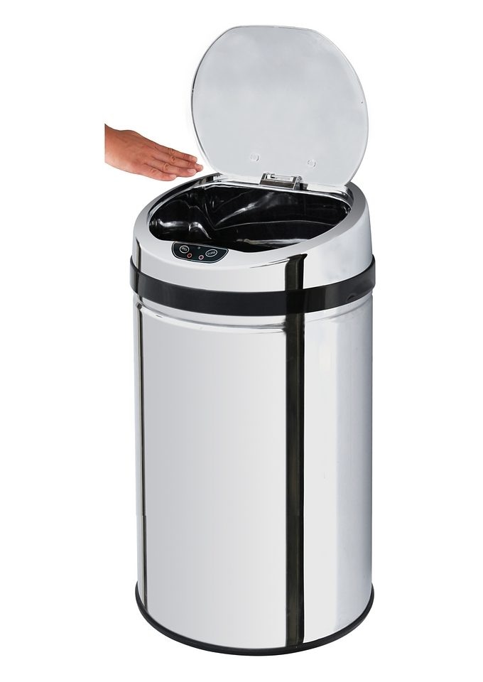 ECHTWERK Mülleimer »INOX«, 1 Behälter, Infrarot-Sensor, Korpus aus Edelstahl, Fassungsvermögen 30 Liter