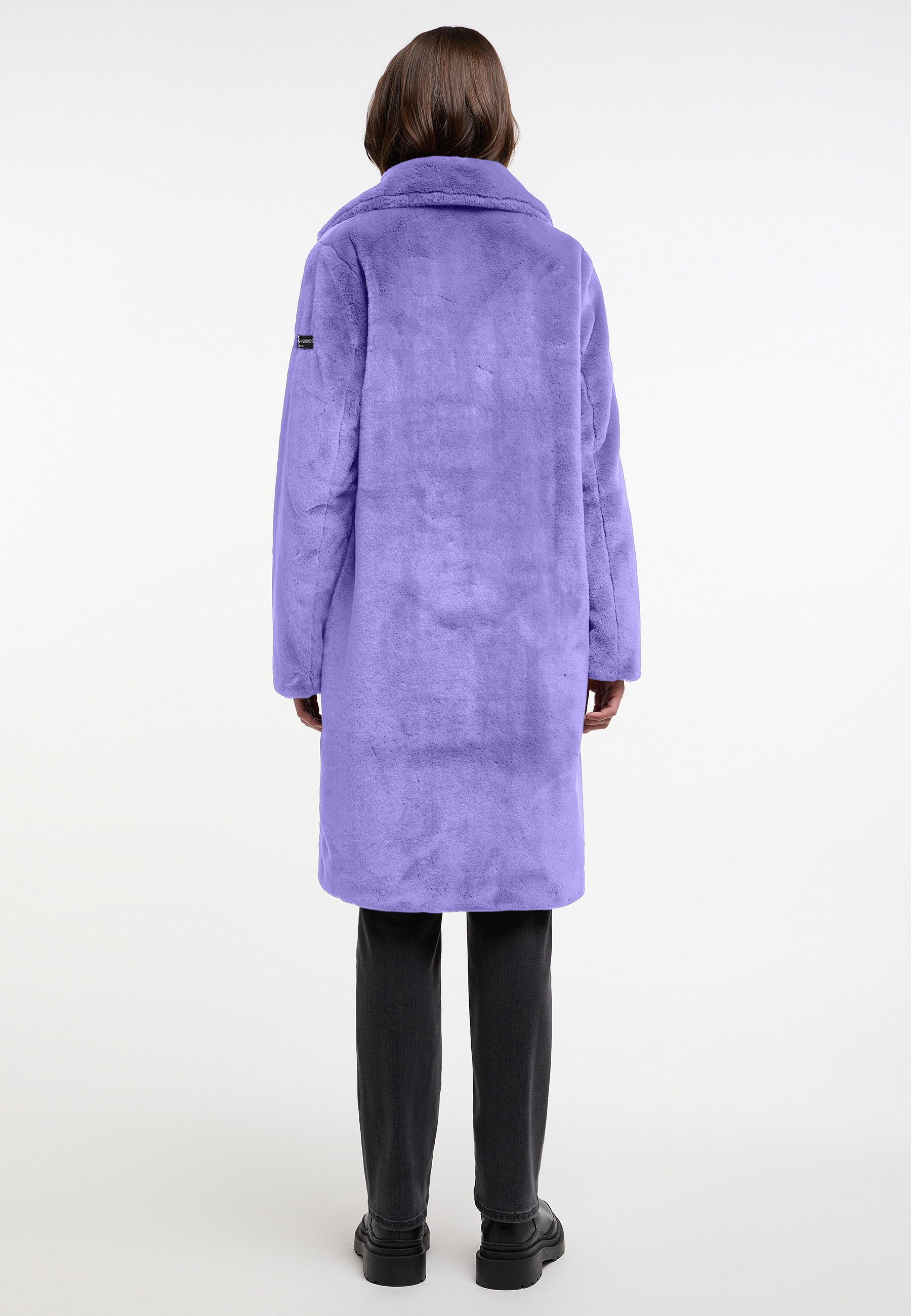 Frieda & Freddies Fellimitatmantel »Fake Fur Coat / Moon-river2«, mit klassischem Design