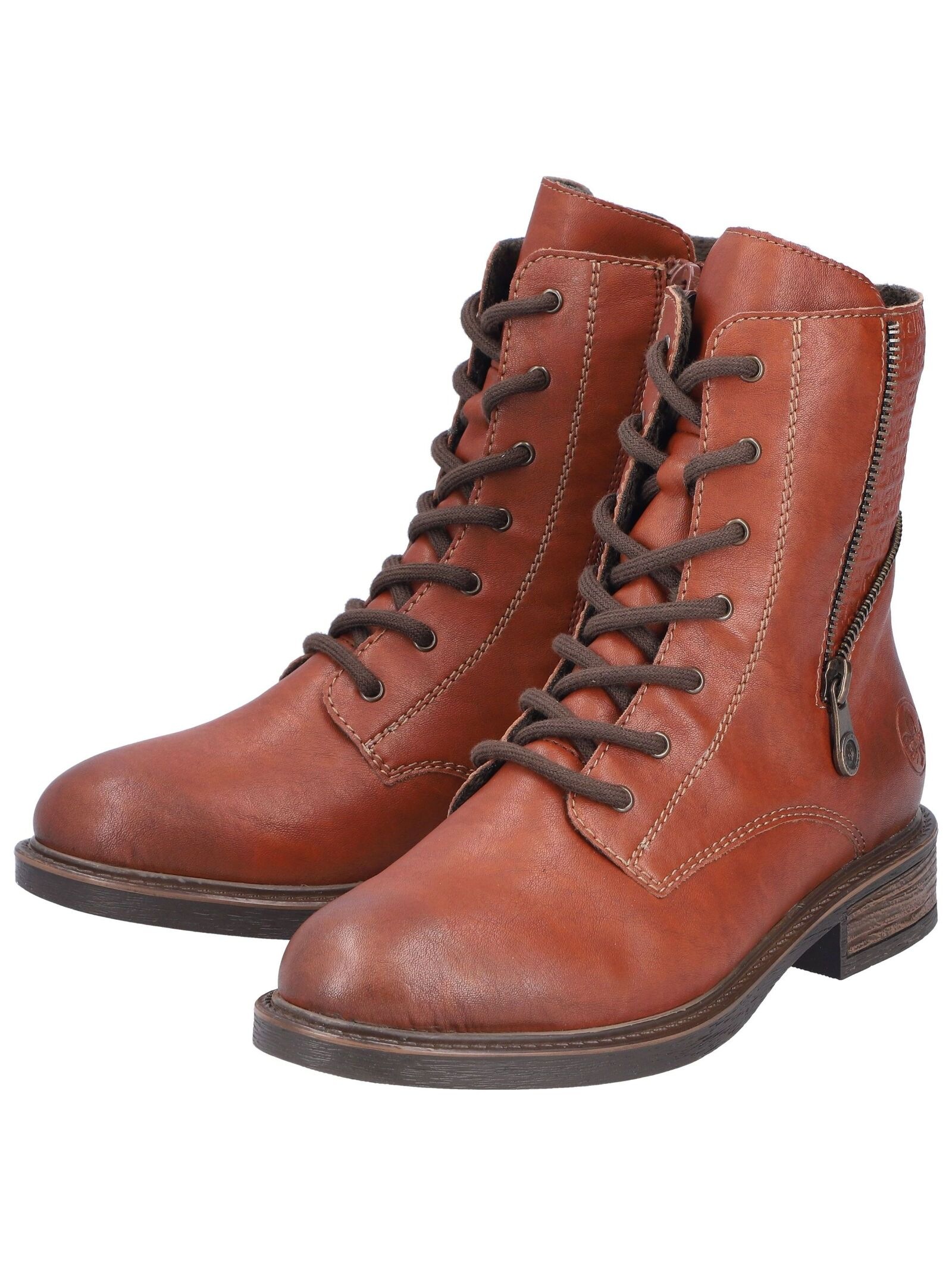 Rieker Schnürstiefelette »Rieker Stiefelette Lederimitat«