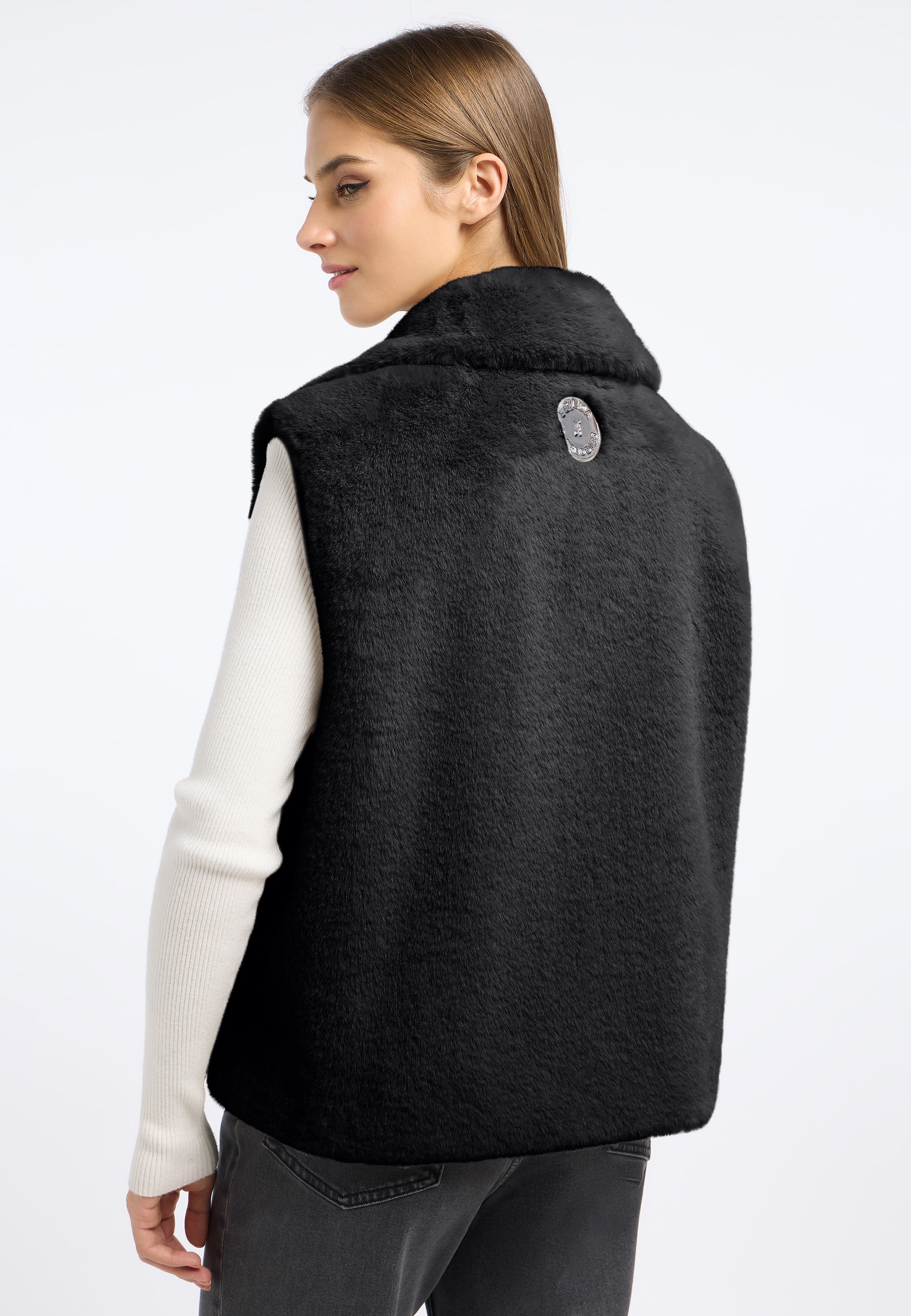 Frieda & Freddies Fellimitatweste "Fake Fur Vest / Leo" günstig online kaufen