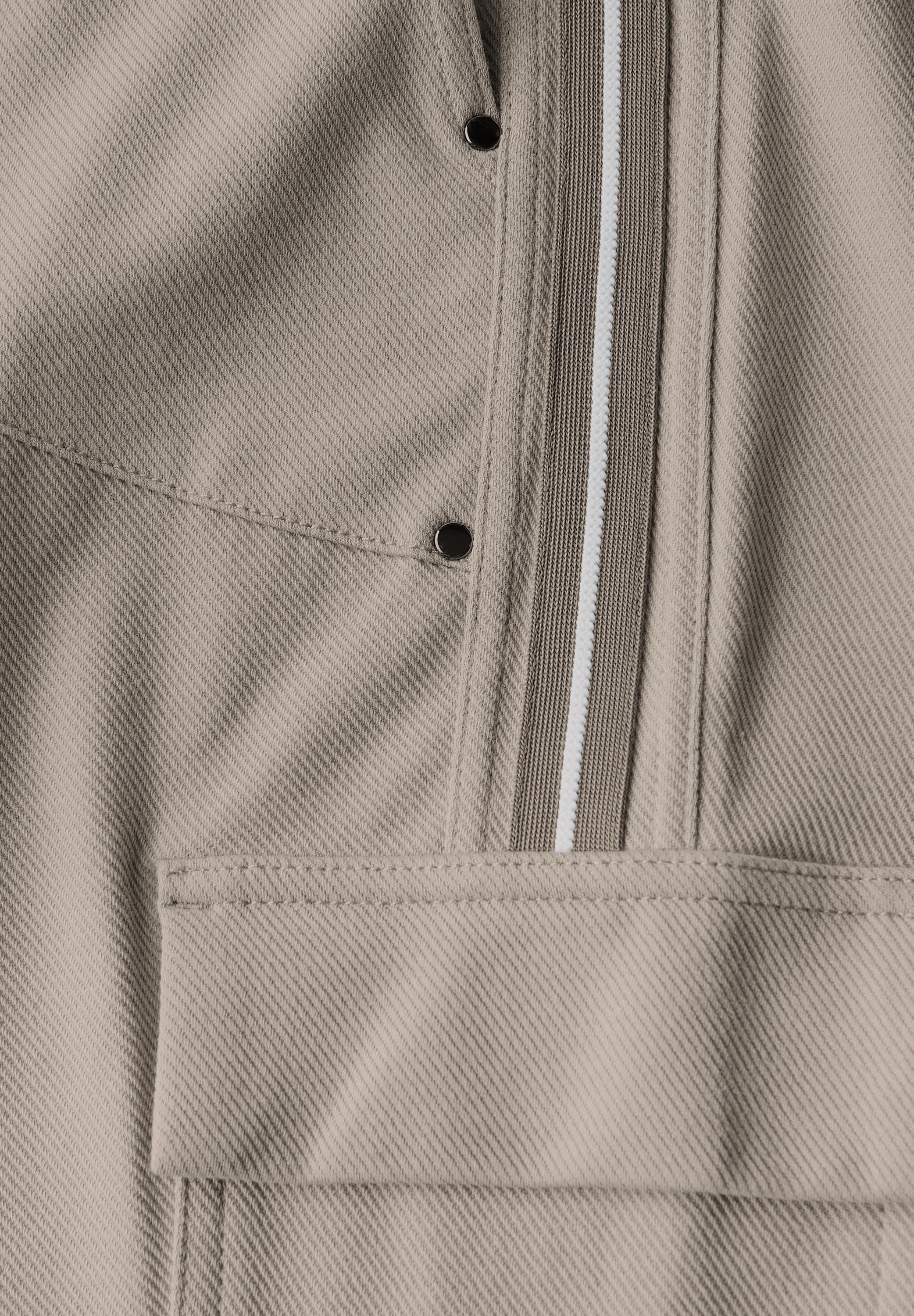 STREET ONE Cargohose, softer Materialmix
