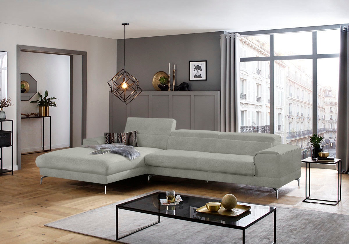 W.SCHILLIG Ecksofa "piedroo, Designsofa mit tollem Sitzkomfort, elegant und günstig online kaufen