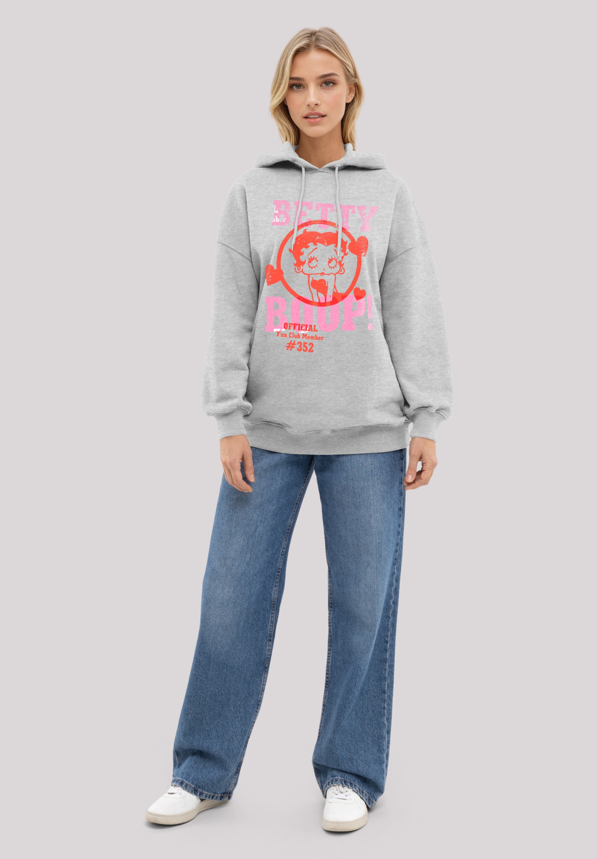 F4NT4STIC Kapuzenpullover »Betty Boop Official Fan Club Member«, Premium Qualität