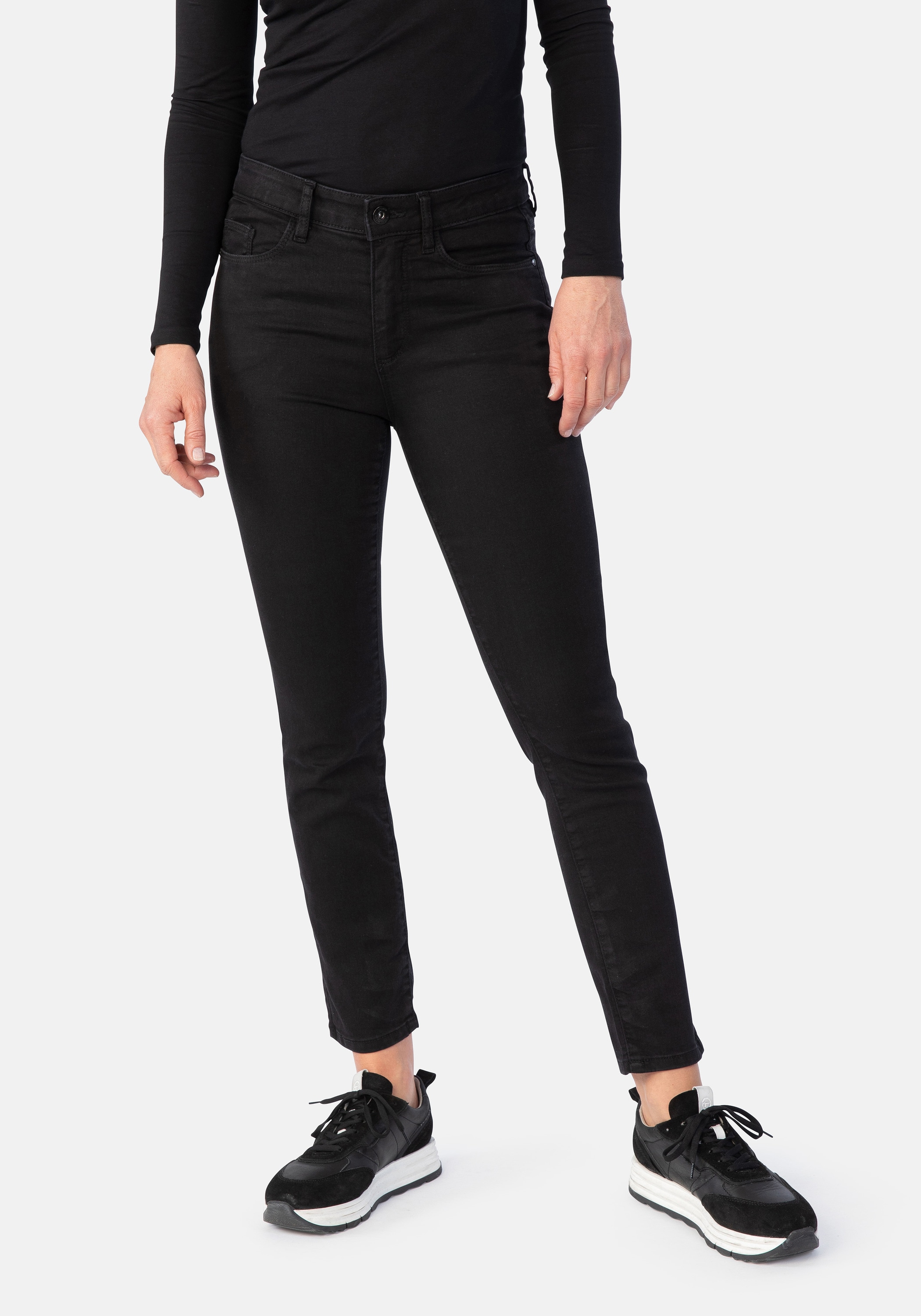 STOOKER WOMEN 5-Pocket-Jeans "Florenz Denim Slim Fit Jeans" Slim Fit Casual günstig online kaufen