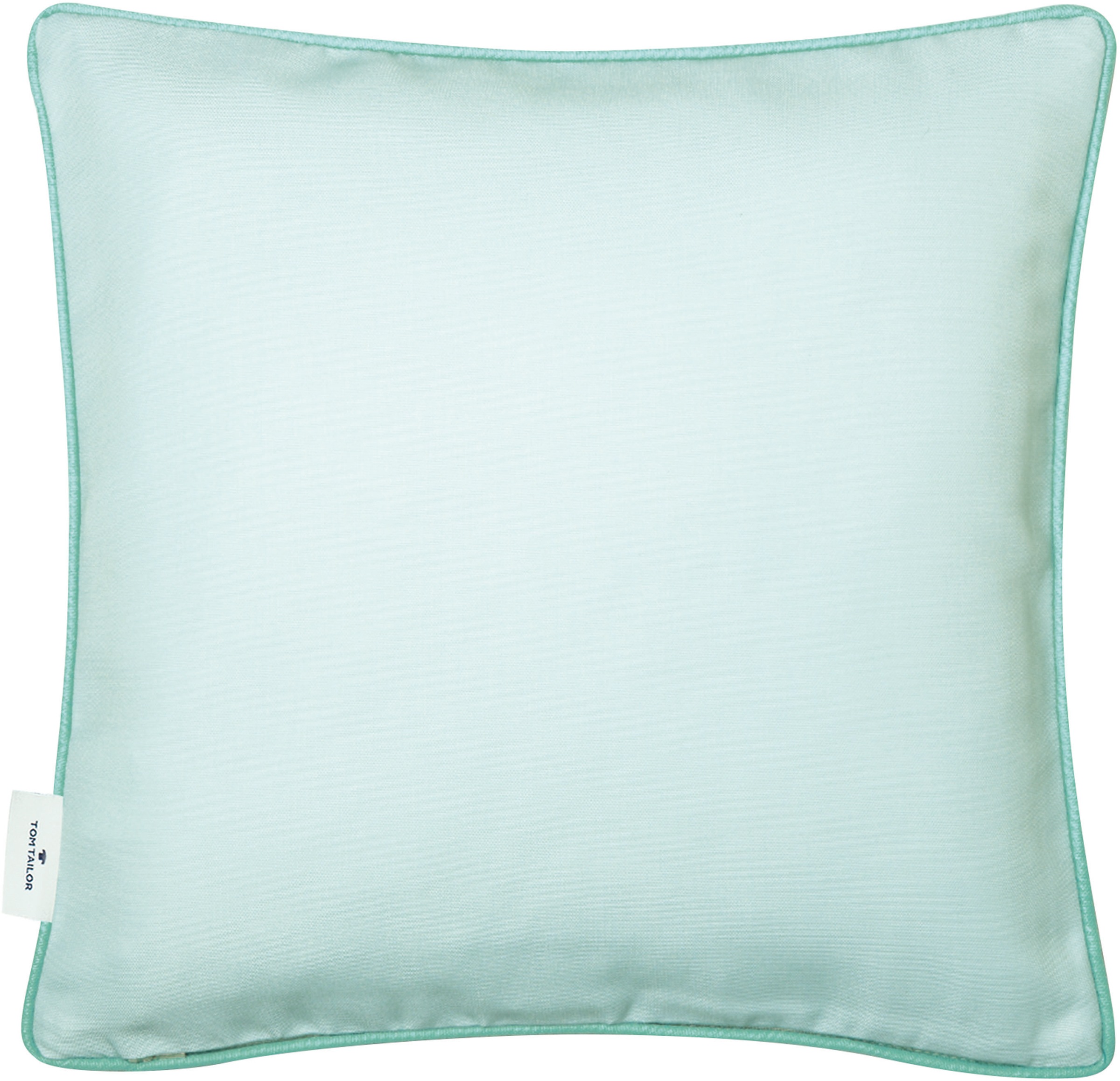 TOM TAILOR HOME Dekokissen "Dove Signature" mit Paspel, Kissenhülle ohne Fü günstig online kaufen