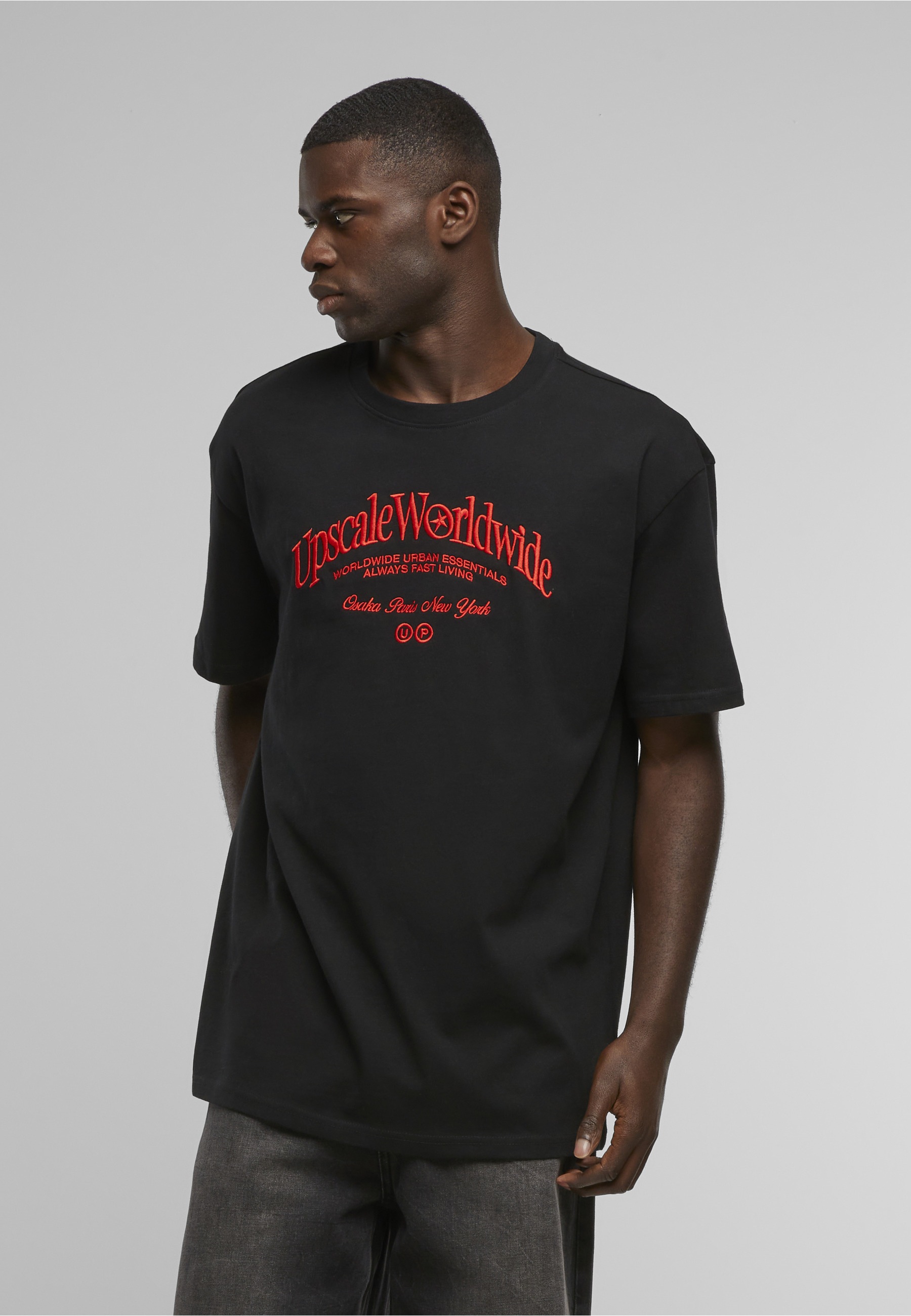 Upscale by Mister Tee T-Shirt »Upscale by Mister Tee Upscale World Wide Heavy Oversize Tee« 1 Stk.