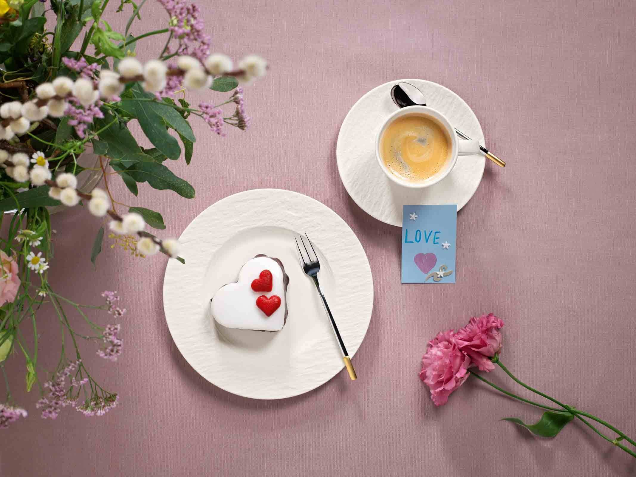 Villeroy & Boch Tafelgabel »Kuchengabeln Ella 15,9 cm 6er Set edelstahl« Spülmaschinenfest