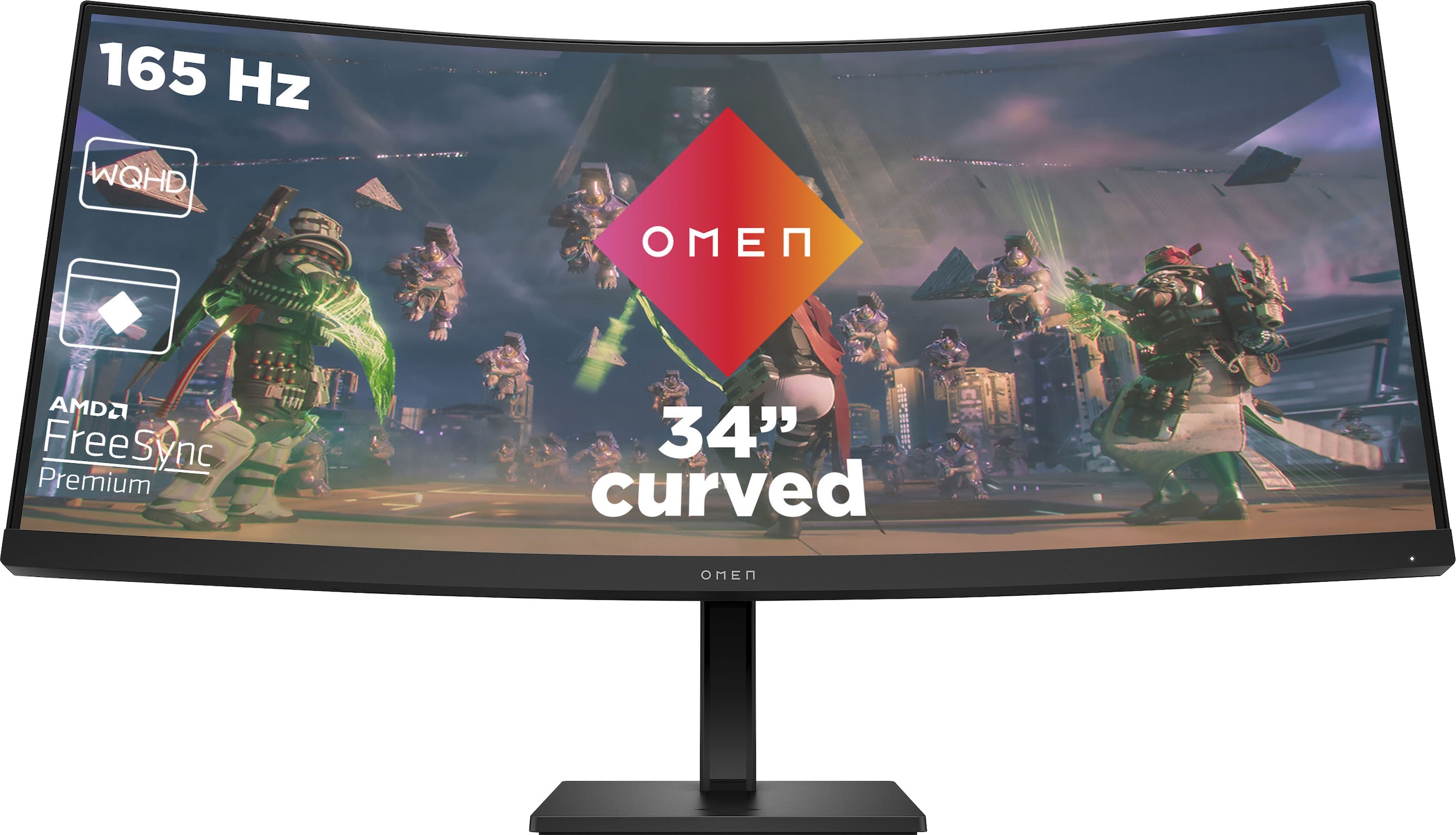 HP Curved-Gaming-Monitor »OMEN 34c (HSD-0...