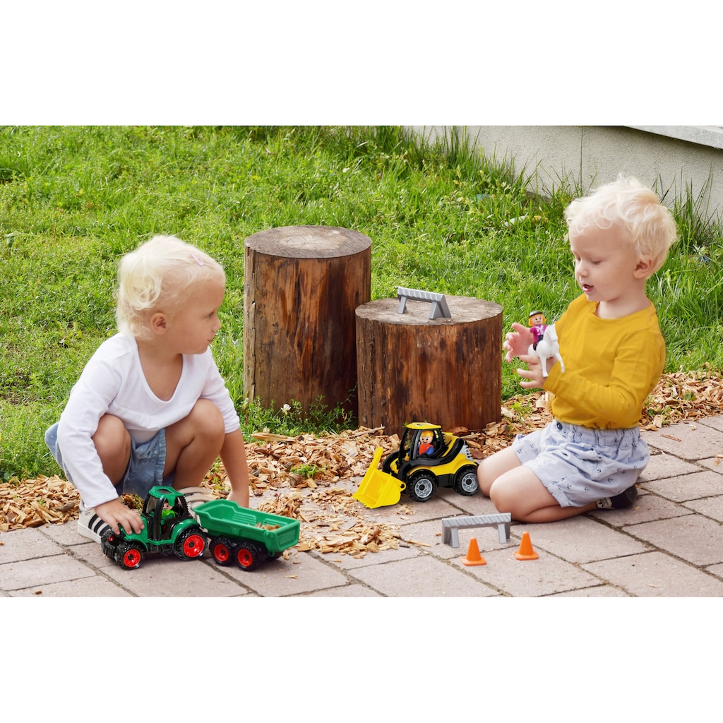 Lena® Spielzeug-Traktor »Truckies Set Bauernhof«