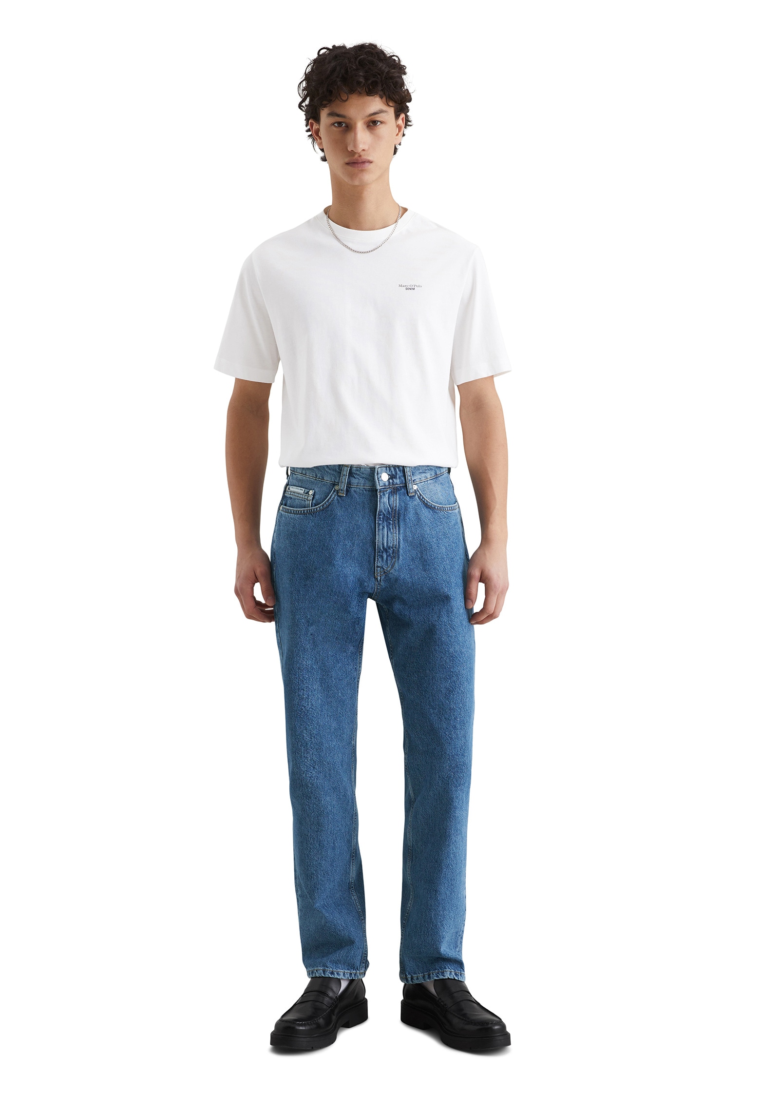 Marc O'Polo DENIM Straight-Jeans »aus reiner Bio-Baumwolle«