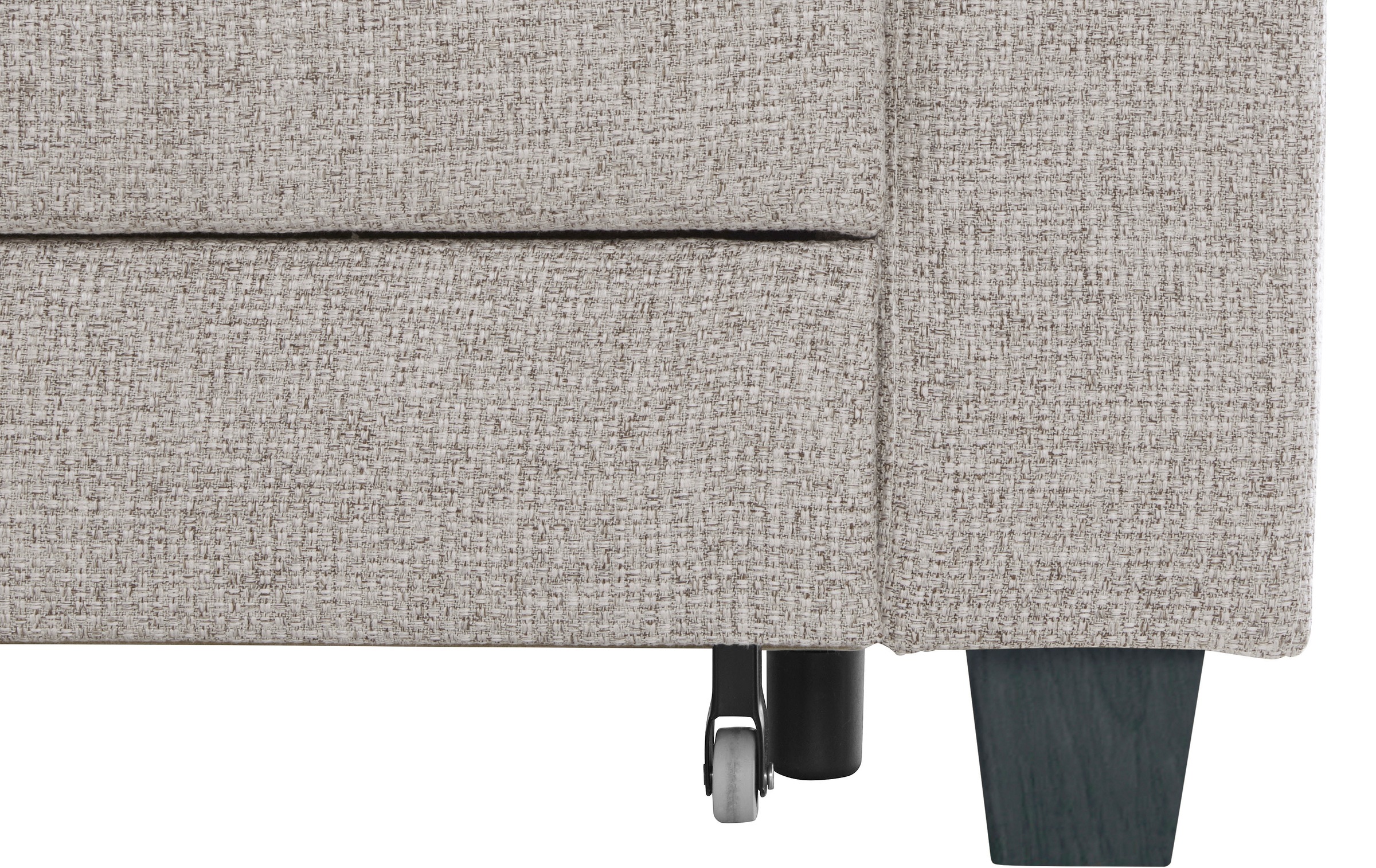 TRENDMANUFAKTUR Ecksofa »Chamber, zeitlos und modern, hoher Sitzkomfort, L-Form«, wahlweise mit Schlaffunktion