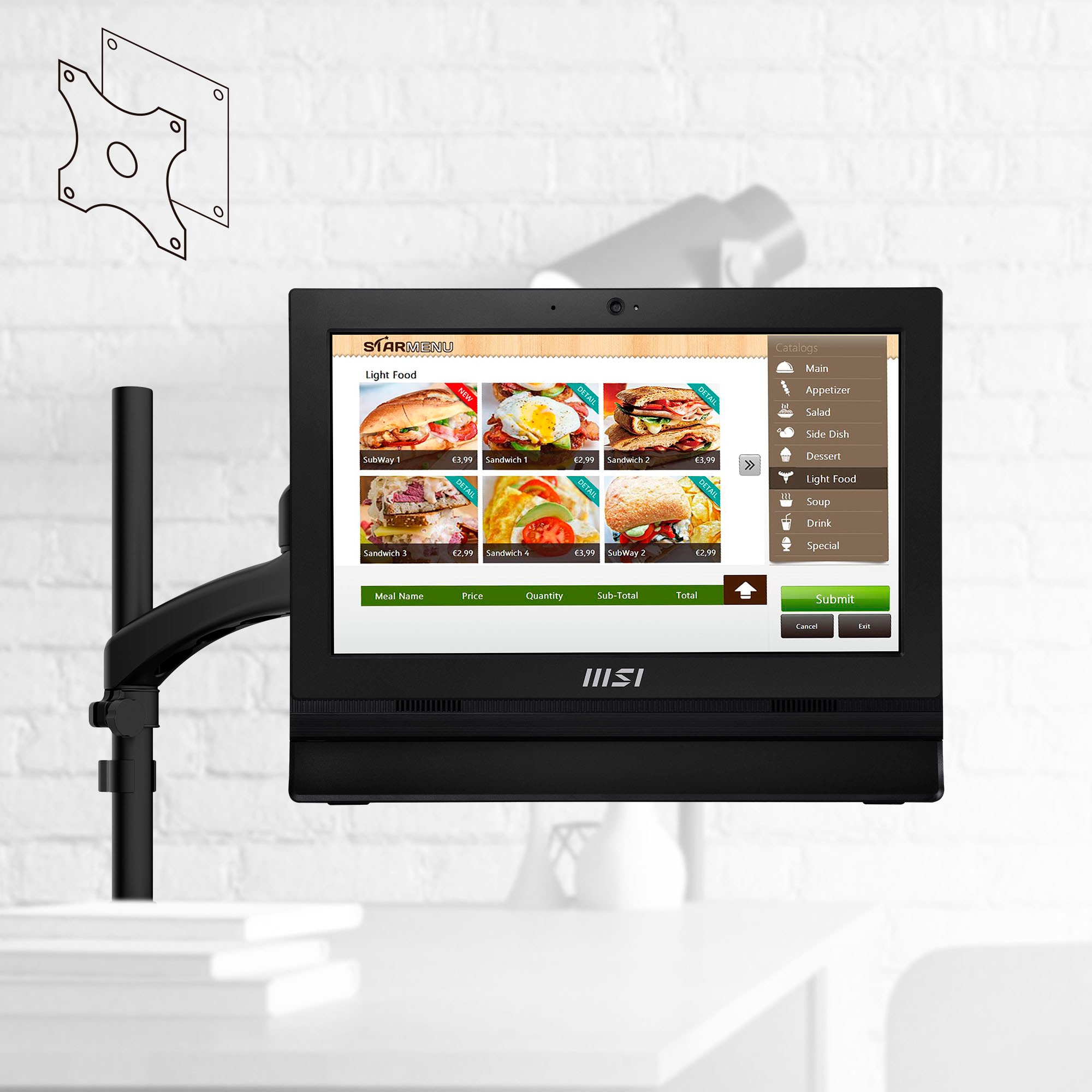 MSI All-in-One PC »PRO AP162T ADL-019DE«