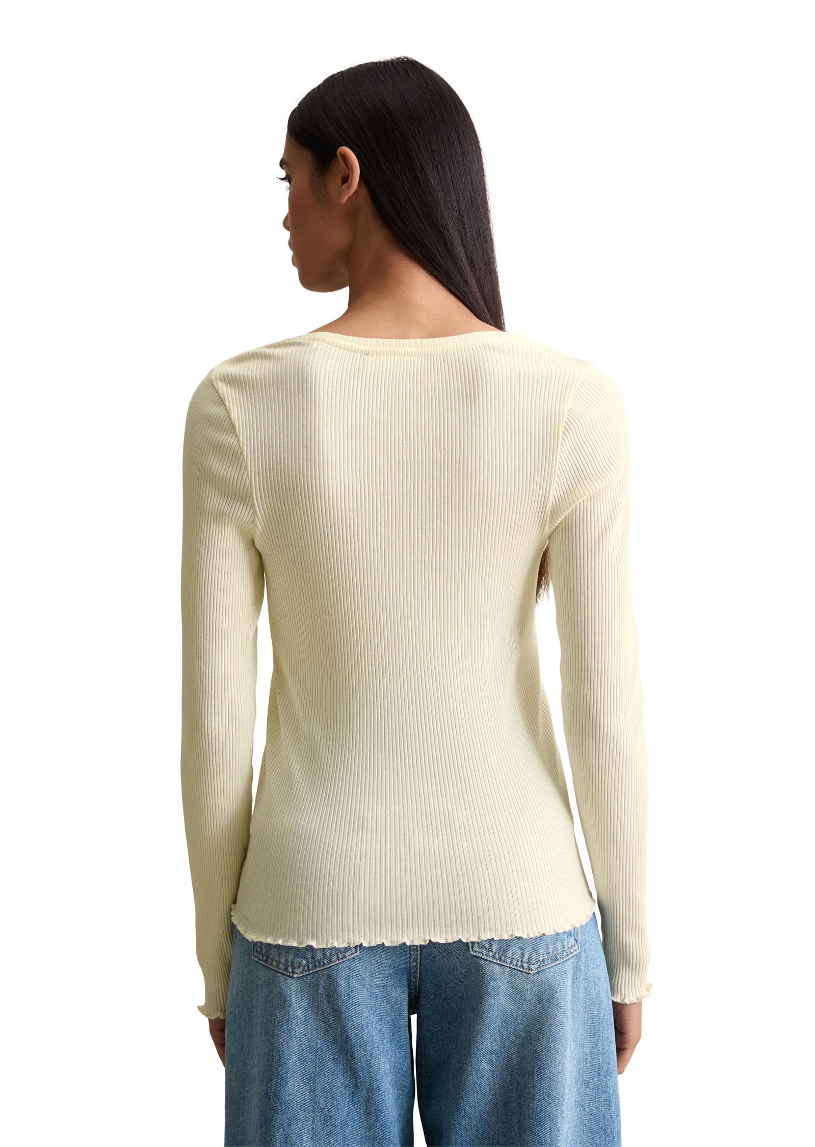 Marc O'Polo DENIM Langarmshirt »aus Organic-Cotton-Stretch«