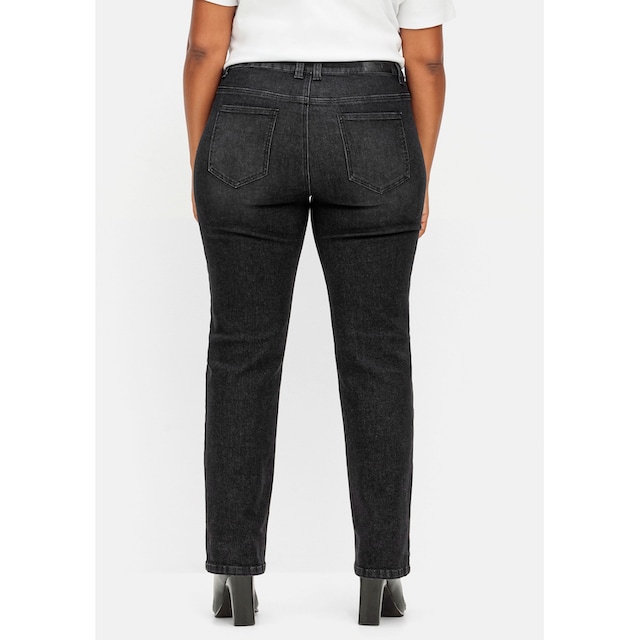 BAUR Sheego mit Stretch-Jeans funktionellen bestellen »Große TruTemp365® | Größen«, Fasern