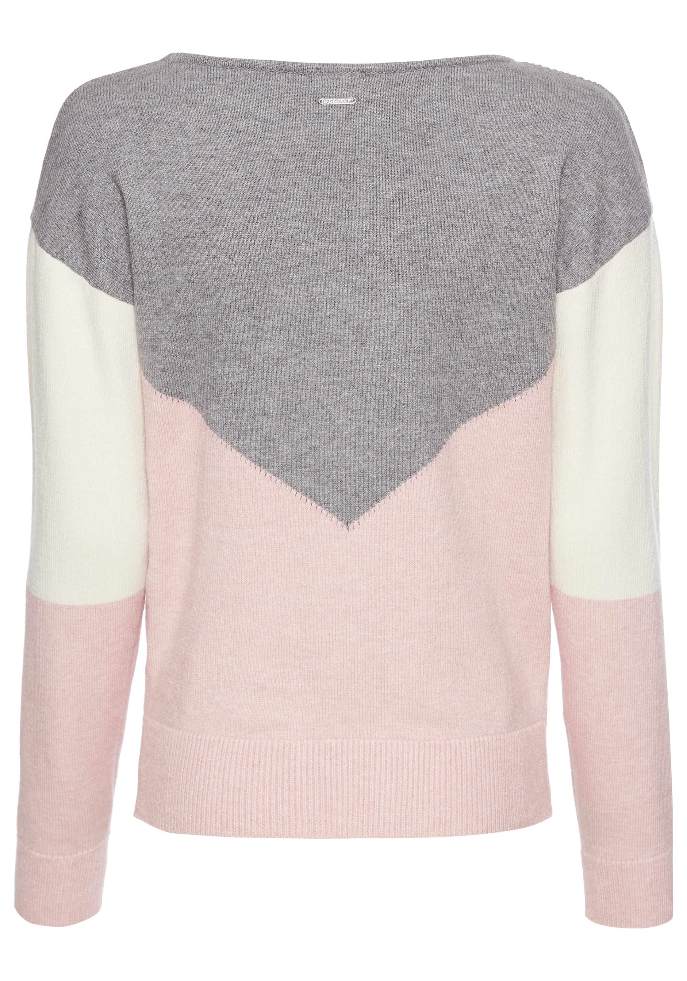 Laura Scott Strickpullover, mit Ajour-V-Muster