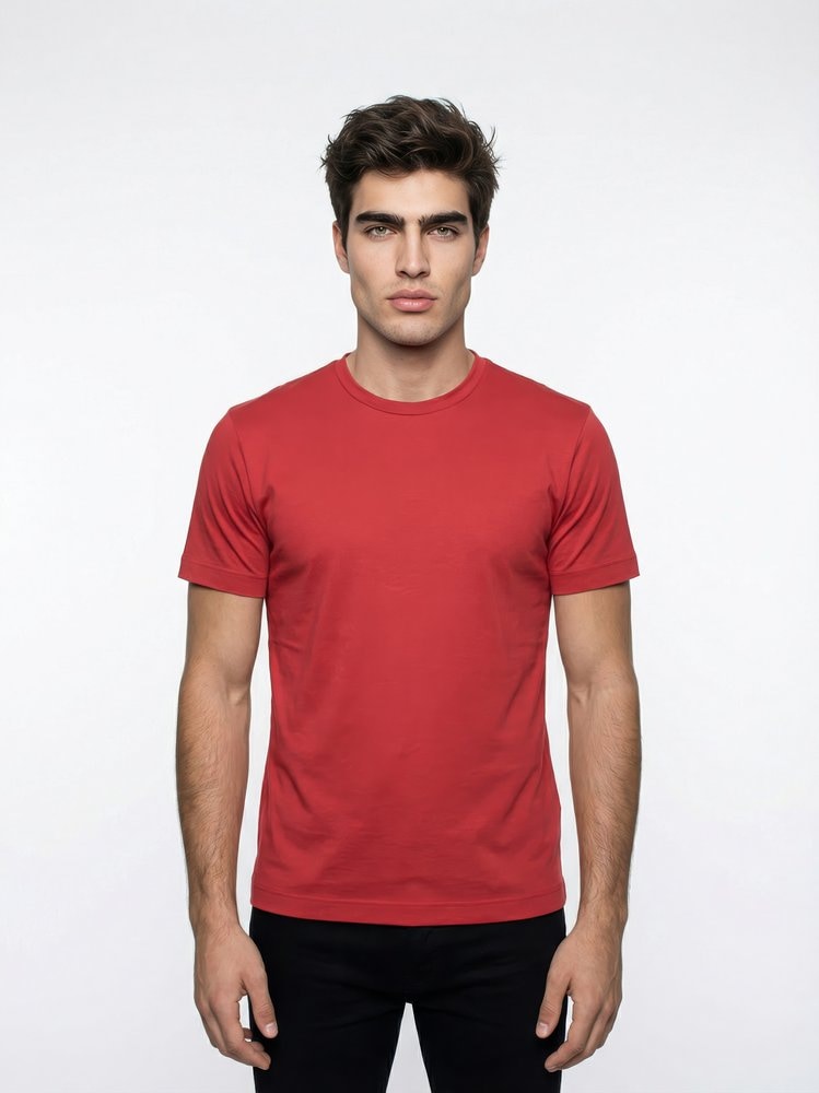 DESOTO T-Shirt »Jersey T-Shirt Rundhalsausschnitt halbarm« Mit Rundhalsausschnitt, Strech-Qualität