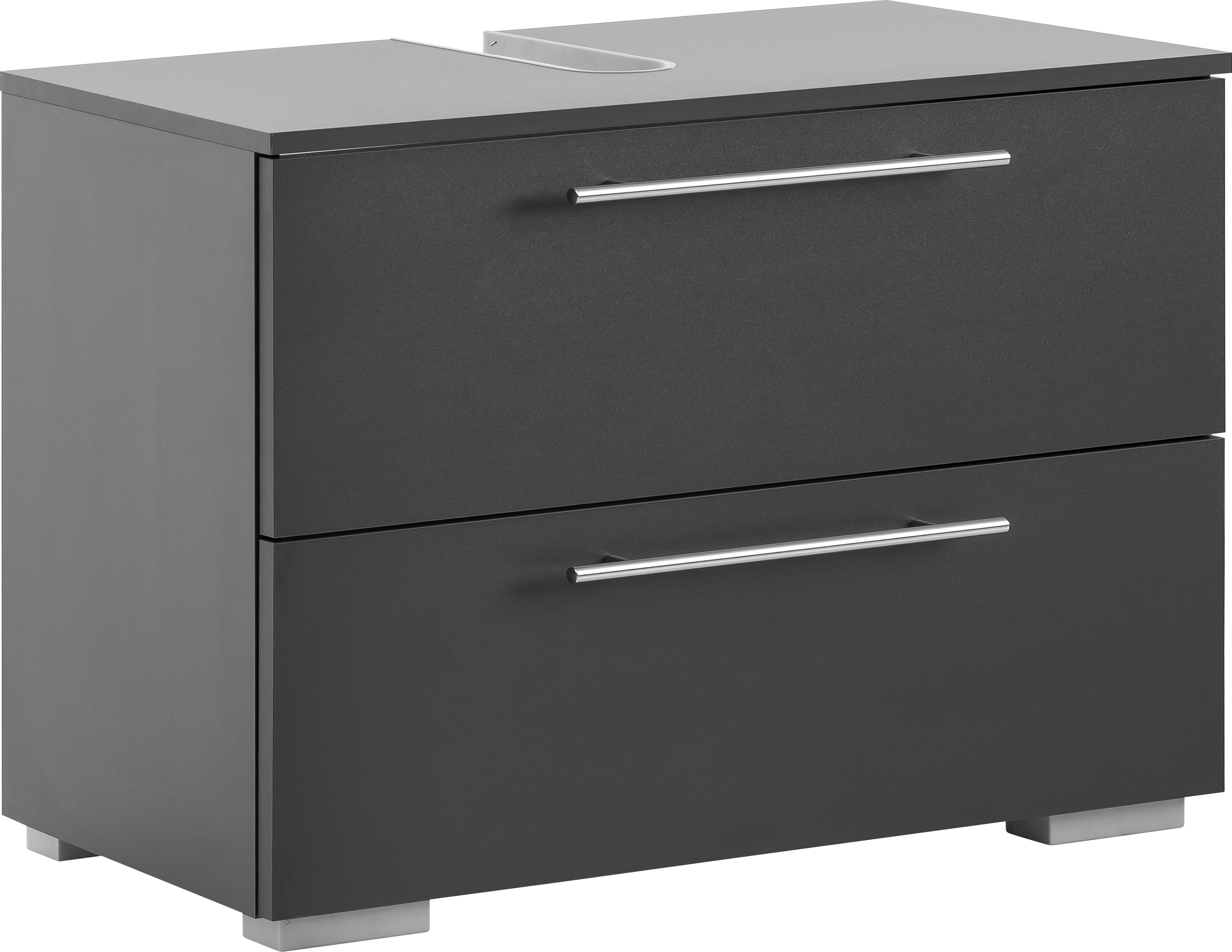welltime Waschbeckenunterschrank "Carlos, Waschbeckenunterschrank, Made in Germany, B: 80 cm" Solide Verarbeitung - Dieses Produkt ist in Deutschland gefertigt