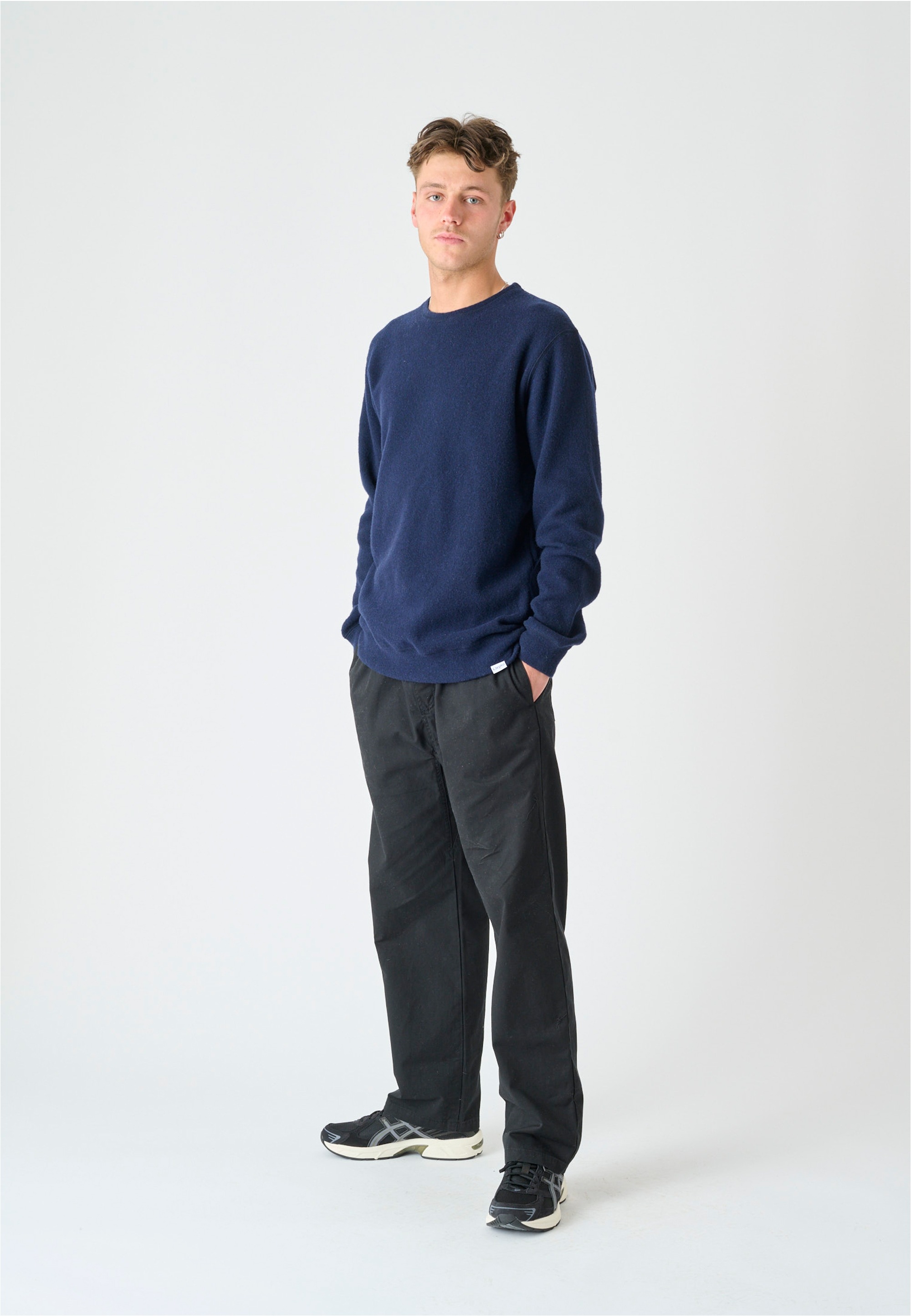 Cleptomanicx Sweatshirt »Noitch«, aus gebondeter Wolle 
