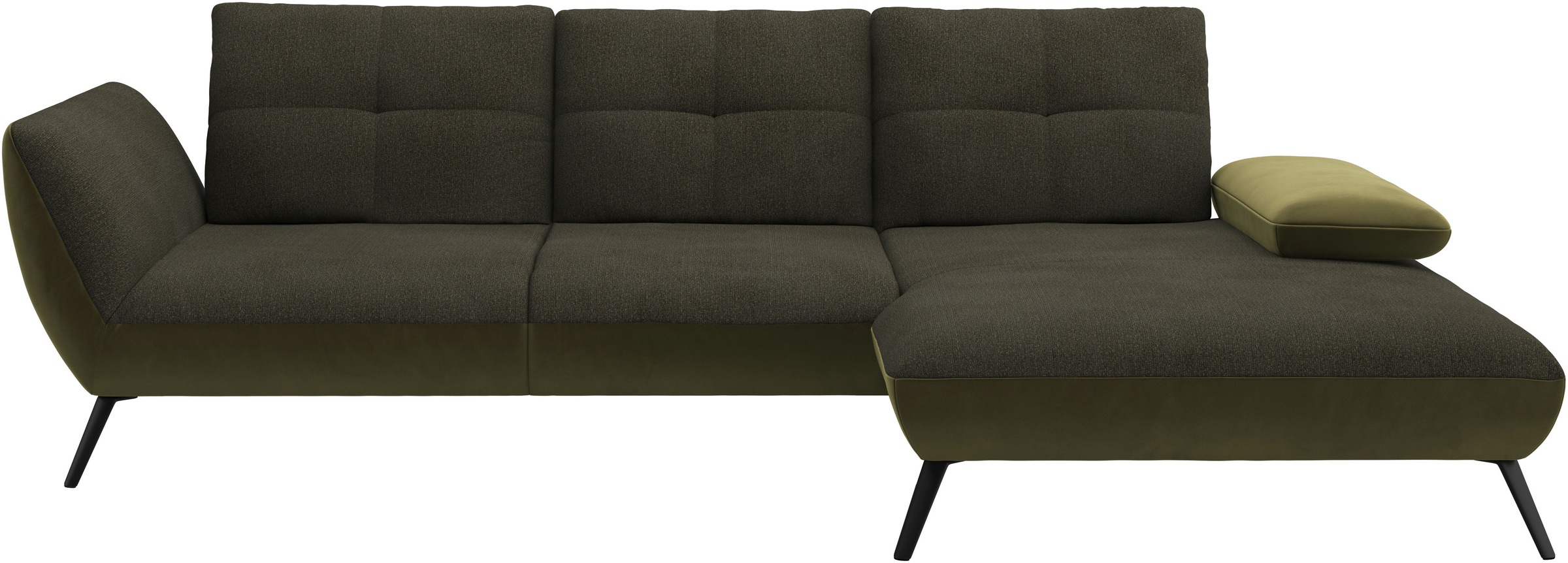 Places of Style Ecksofa »Mikado L-Form«, inkl. Sitztiefenverstellung und Armteilverstellung