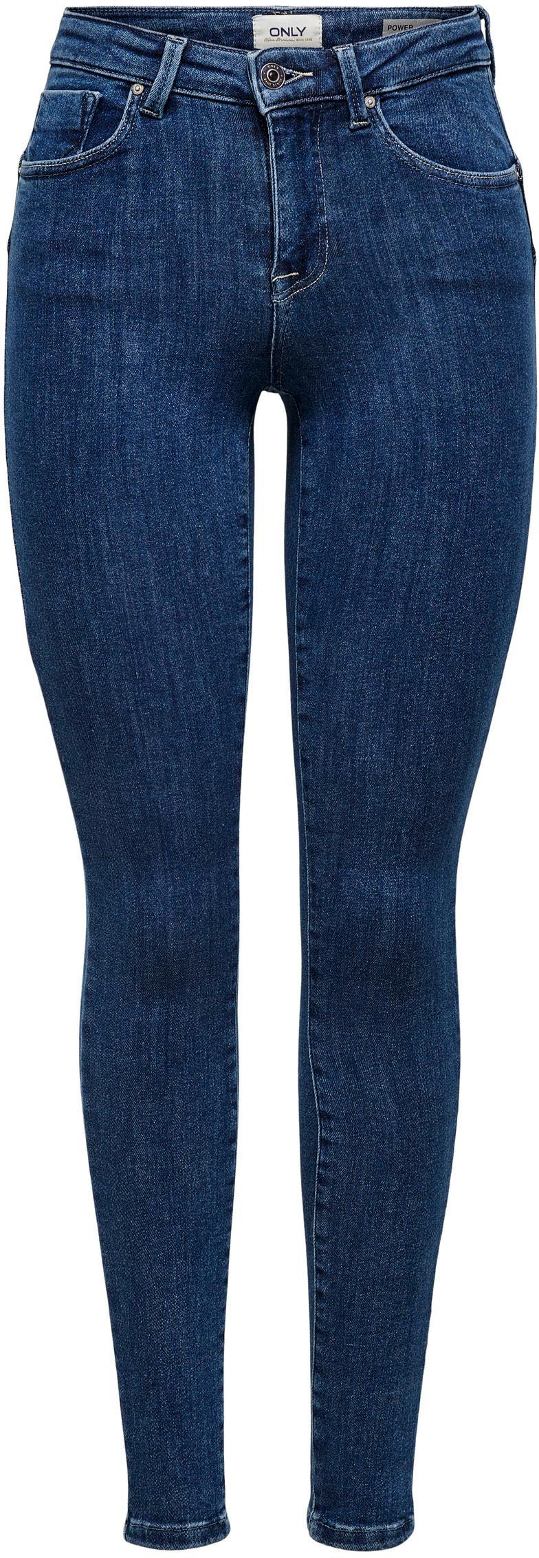 ONLY Skinny-fit-Jeans »ONLPOWER LIFE MID PUSH UP«