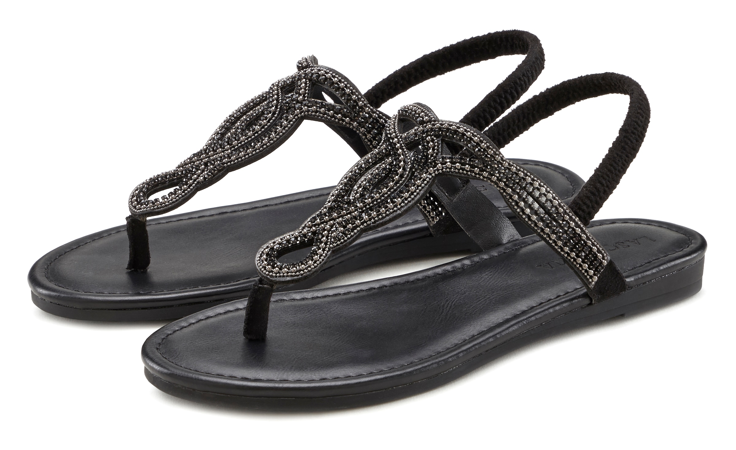 LASCANA Zehentrenner "Sommerschuh, offener Schuh," Sandale, Pantolette mit günstig online kaufen