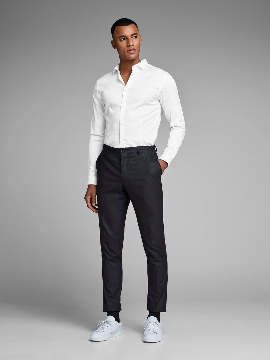 Jack & Jones Prparma Long Sleeve Shirt White L 3
