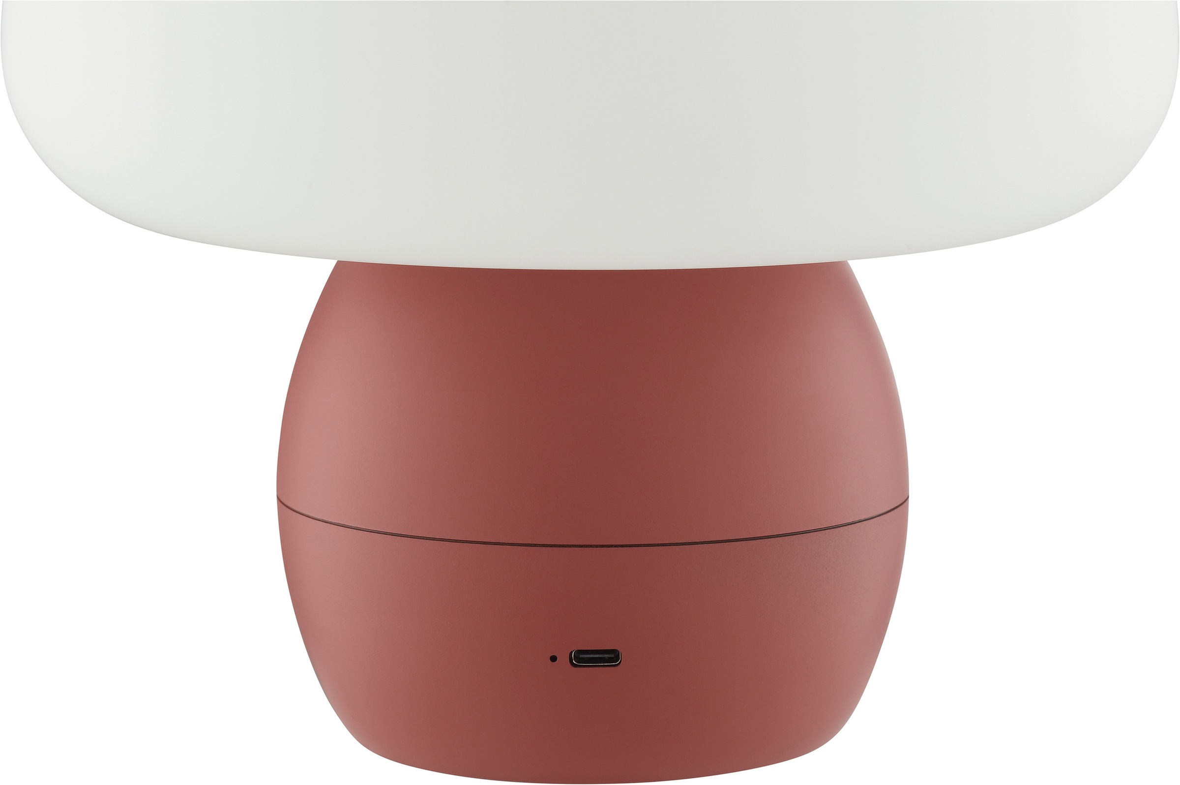 Brilliant LED Tischleuchte »Dupos« LED-Modul 1 Stk. Warmweiß LED Akku-Pilzleuchte, 22cm, 230lm, 2700K, Wireless Charging, dimmbar