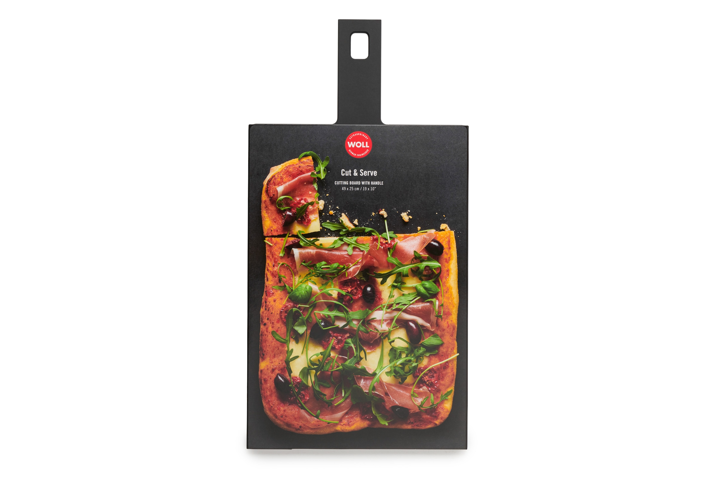 WOLL Servierbrett »Woll Cut & Serve, Brett 49 x 24 cm« aus FSC®-zertifiziertem Papierverbundstoff