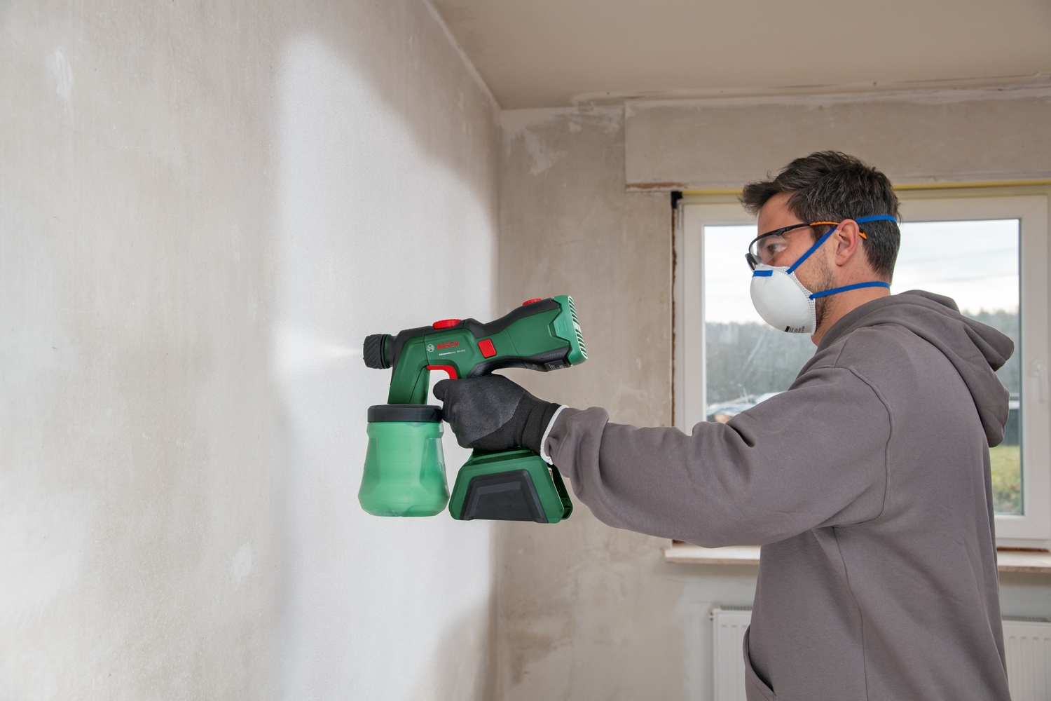 Bosch Home & Garden Farbsprühgerät »AdvancedSpray 18V-500«, ohne Akku und Ladegerät