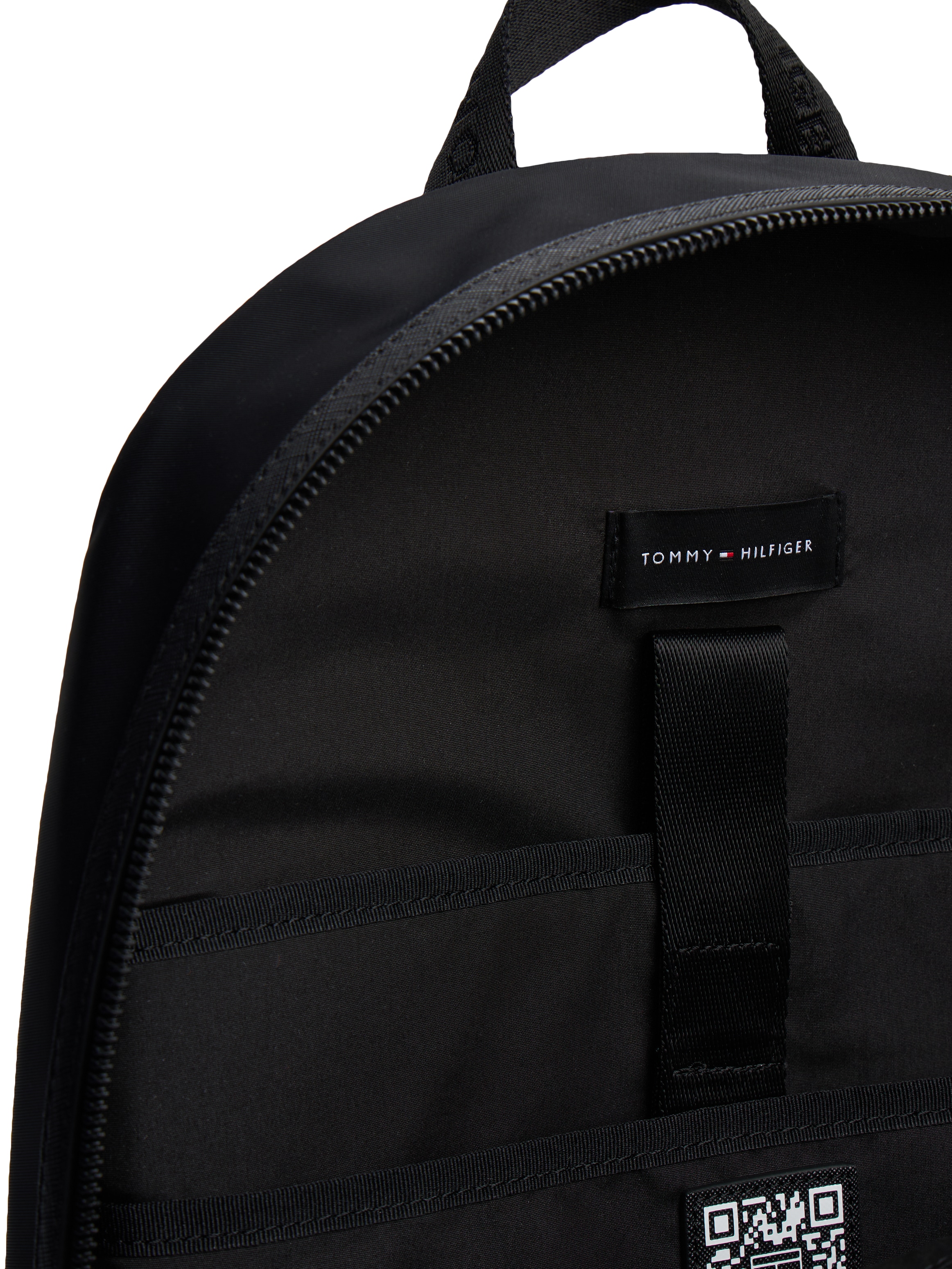 Tommy Hilfiger Rucksack »TH REPREVE BACKPACK«, Freizeitrucksack, Businessrucksack mit Logo-Aufnäher