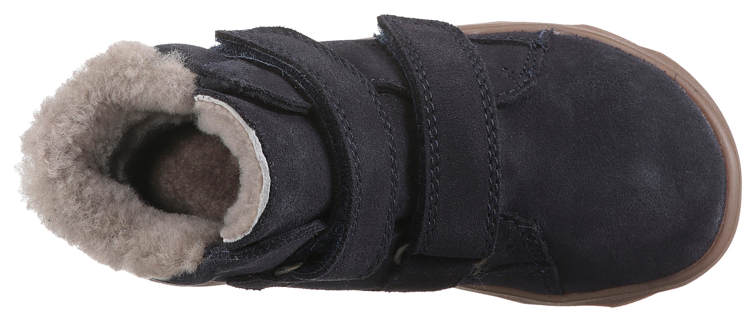 froddo® Barfußschuh »ZERU TEX FURRY BAREFOOT«, Klettstiefel, Winterstiefel, Bequemschuh mit TEX-Membrane