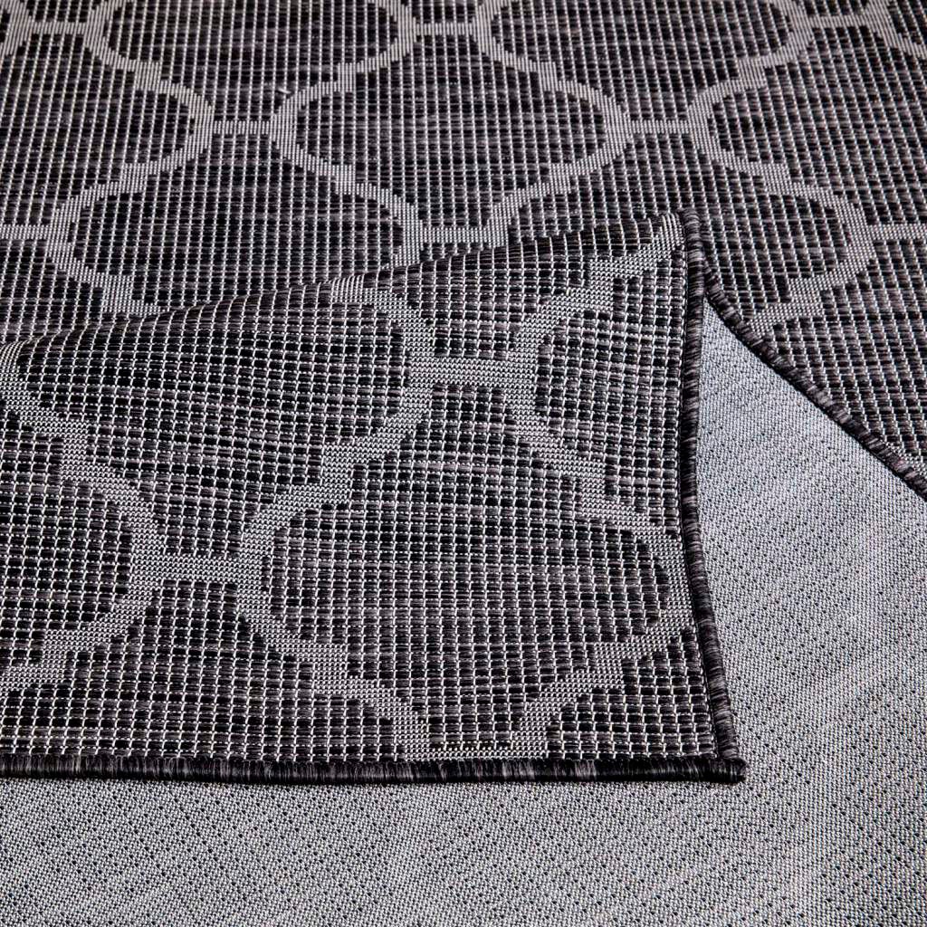 Carpet City Outdoorteppich »PALM 3069« rechteckig 5 mm Höhe Läufer, Wetterfest & UV-beständig, für Balkon, Terrasse, Küche, flach