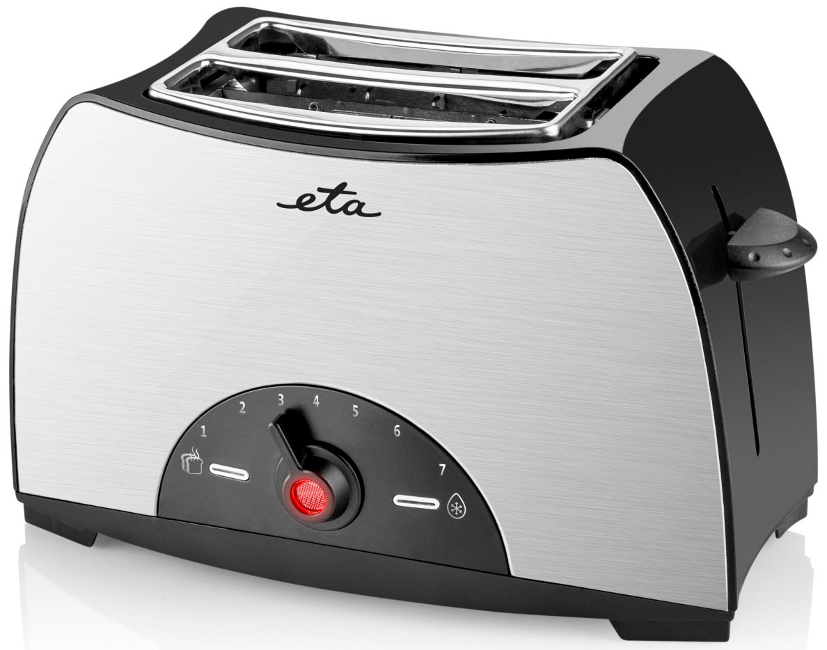 eta Toaster "Lenny ETA216690000" 2 kurze Schlitze für 2 Scheiben 800 W Silb günstig online kaufen